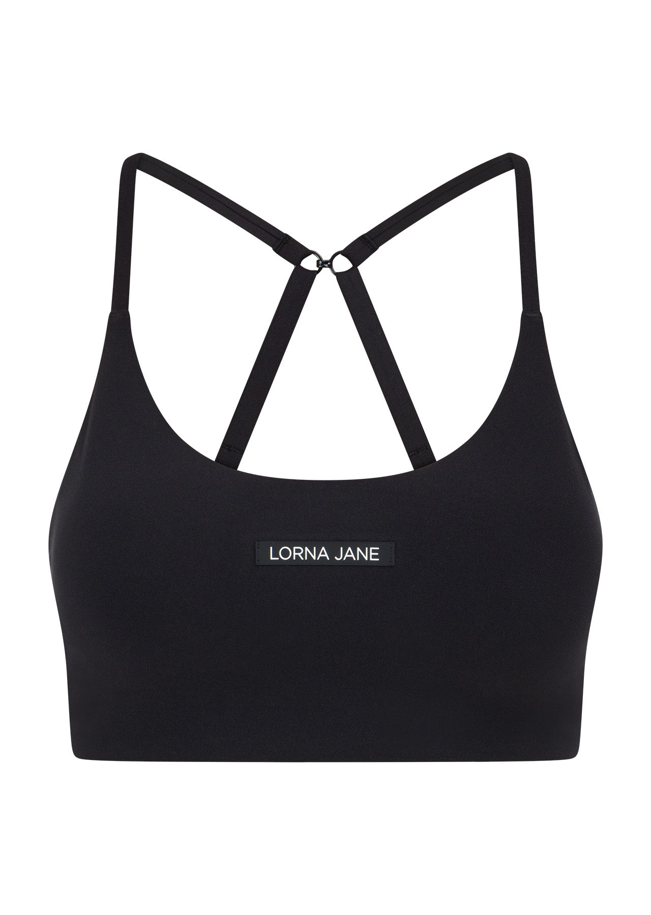 Lorna Jane Adaptable Recycled Sports Bra - Black