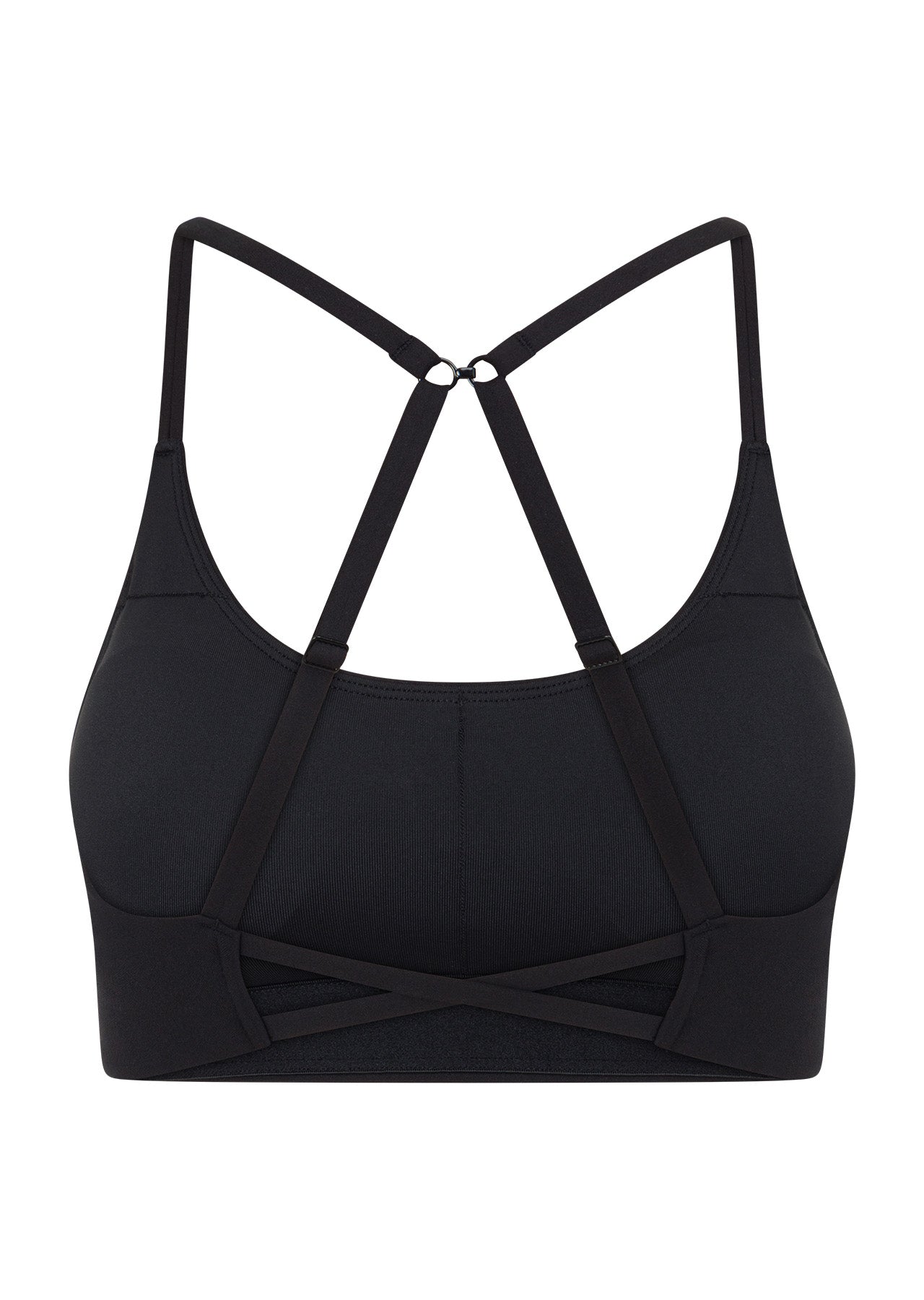 Lorna Jane Adaptable Recycled Sports Bra - Black