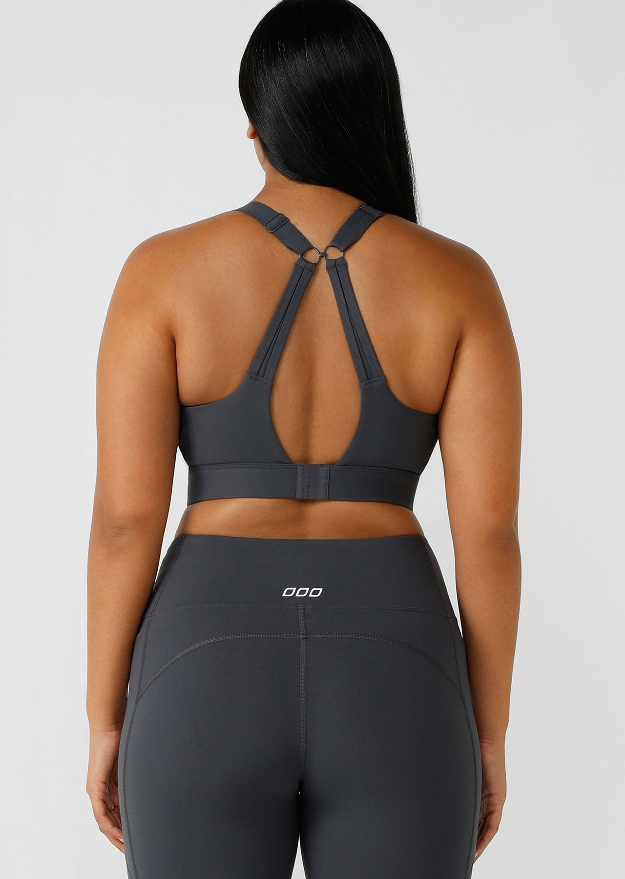 Lorna Jane Amy Sports Bra - Titanium