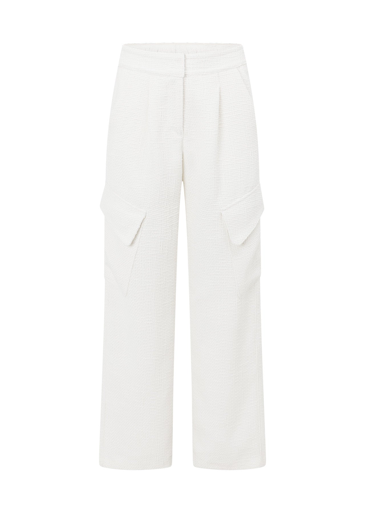 Lorna Jane Apres Sport Boucle Cargo Pant - Porcelain