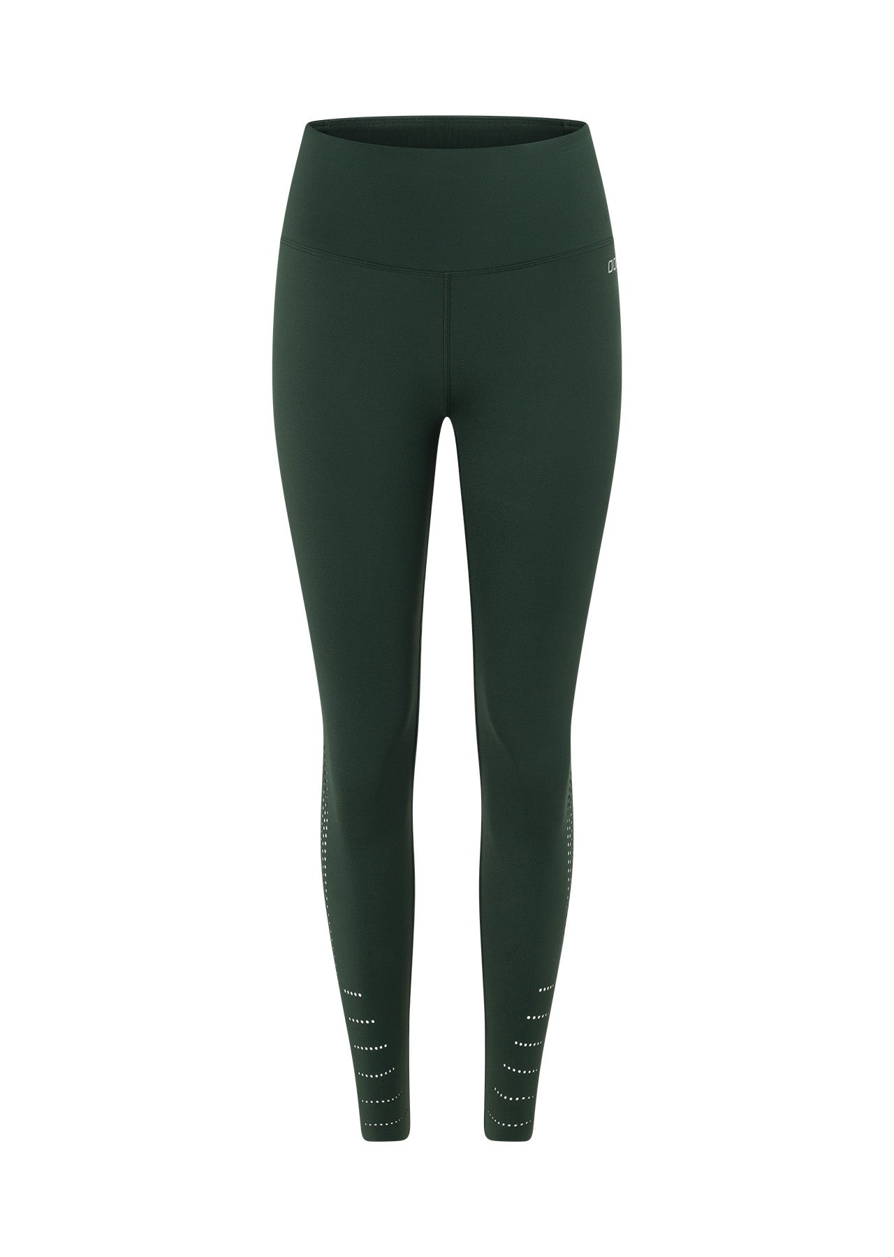 Lorna Jane Aero Fit Ankle Biter Leggings - Fig Green