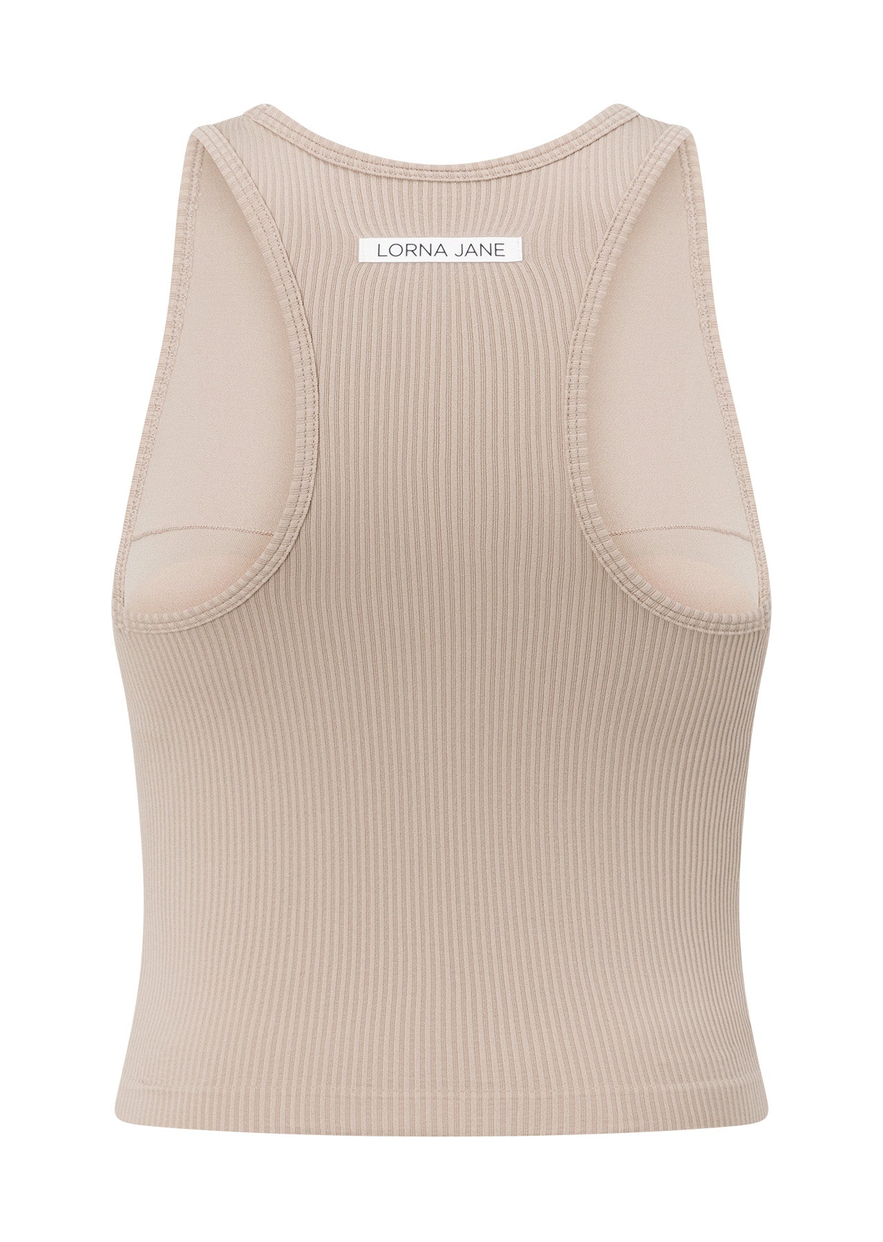 Lorna Jane Air Fit All Day Seamless Bra Tank Combo - Latte