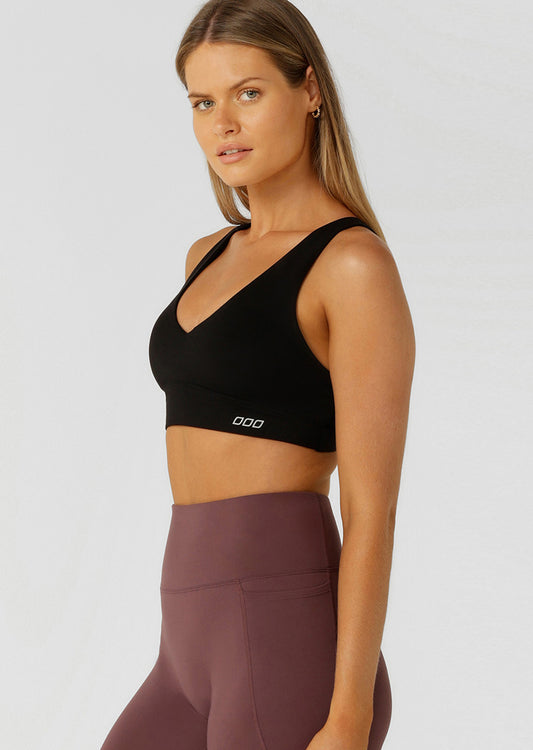 Lorna Jane Lifted Sports Bra - Black