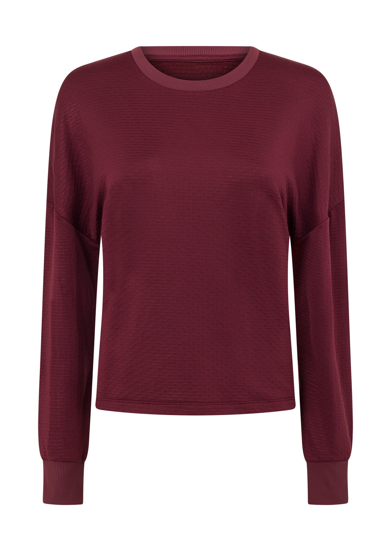 Lorna Jane Warm Up Sweat - Maroon