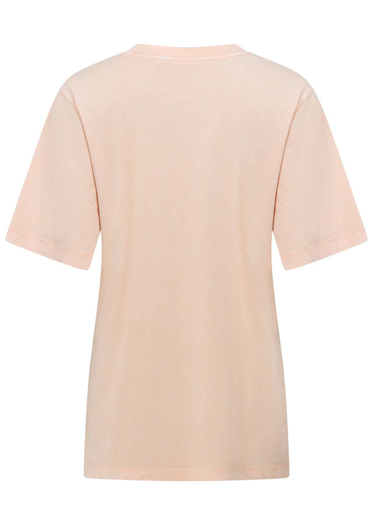 Lorna Jane Vintage Rose Relaxed Tee - Washed Sunkissed Peach