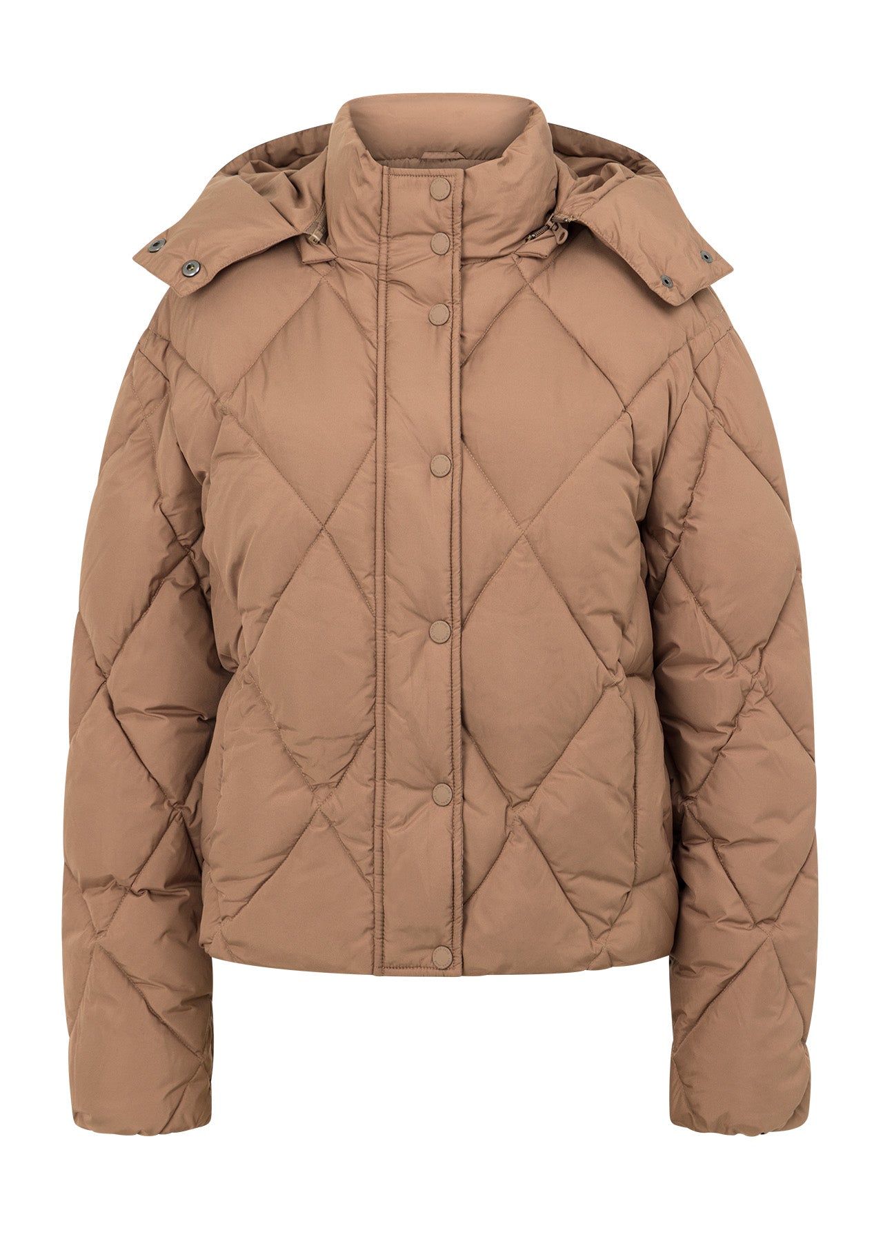 Lorna Jane Winter Warmth Recycled Puffer Jacket - Cedar