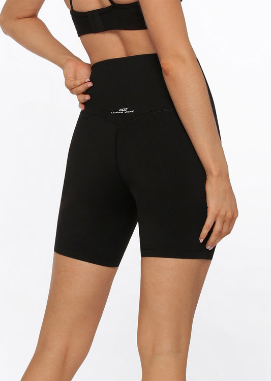 Lorna Jane Ultra High Thermal Bike Shorts - Black