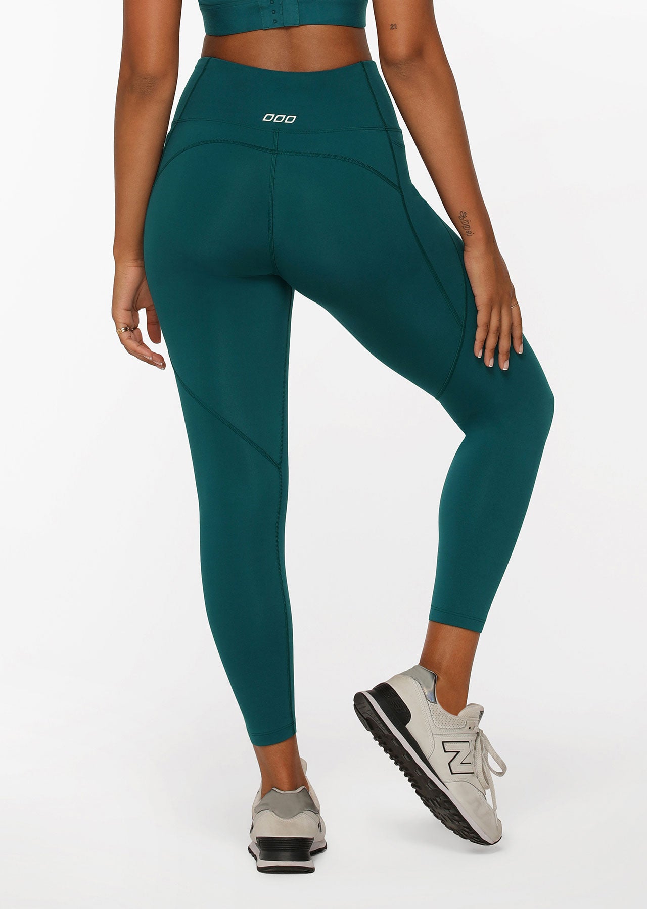 Lorna Jane Amy Phone Pocket Ankle Biter Tech Leggings - Everteal