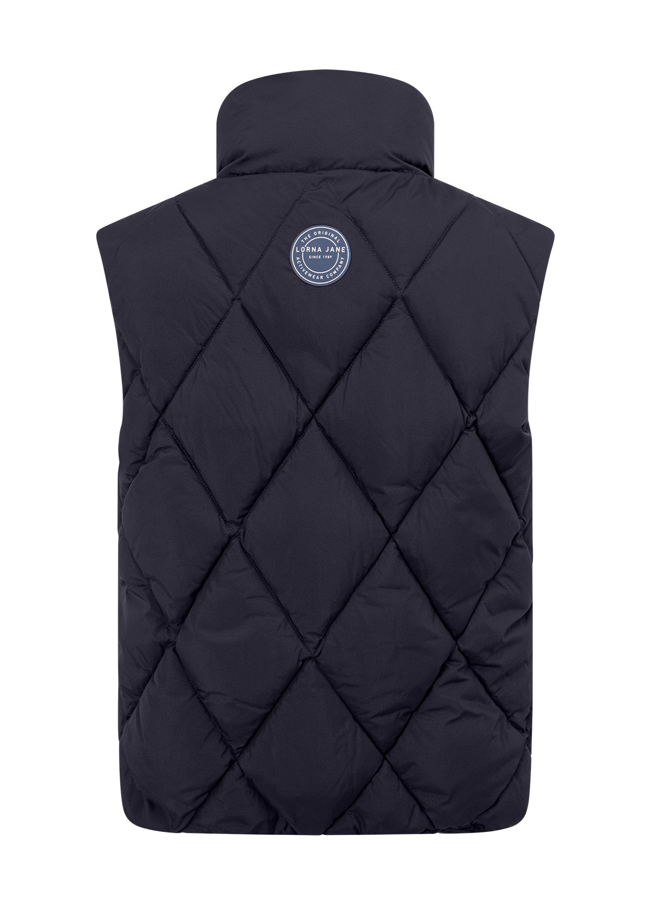 Lorna Jane Winter Warmth Puffer Vest - Midnight Blue