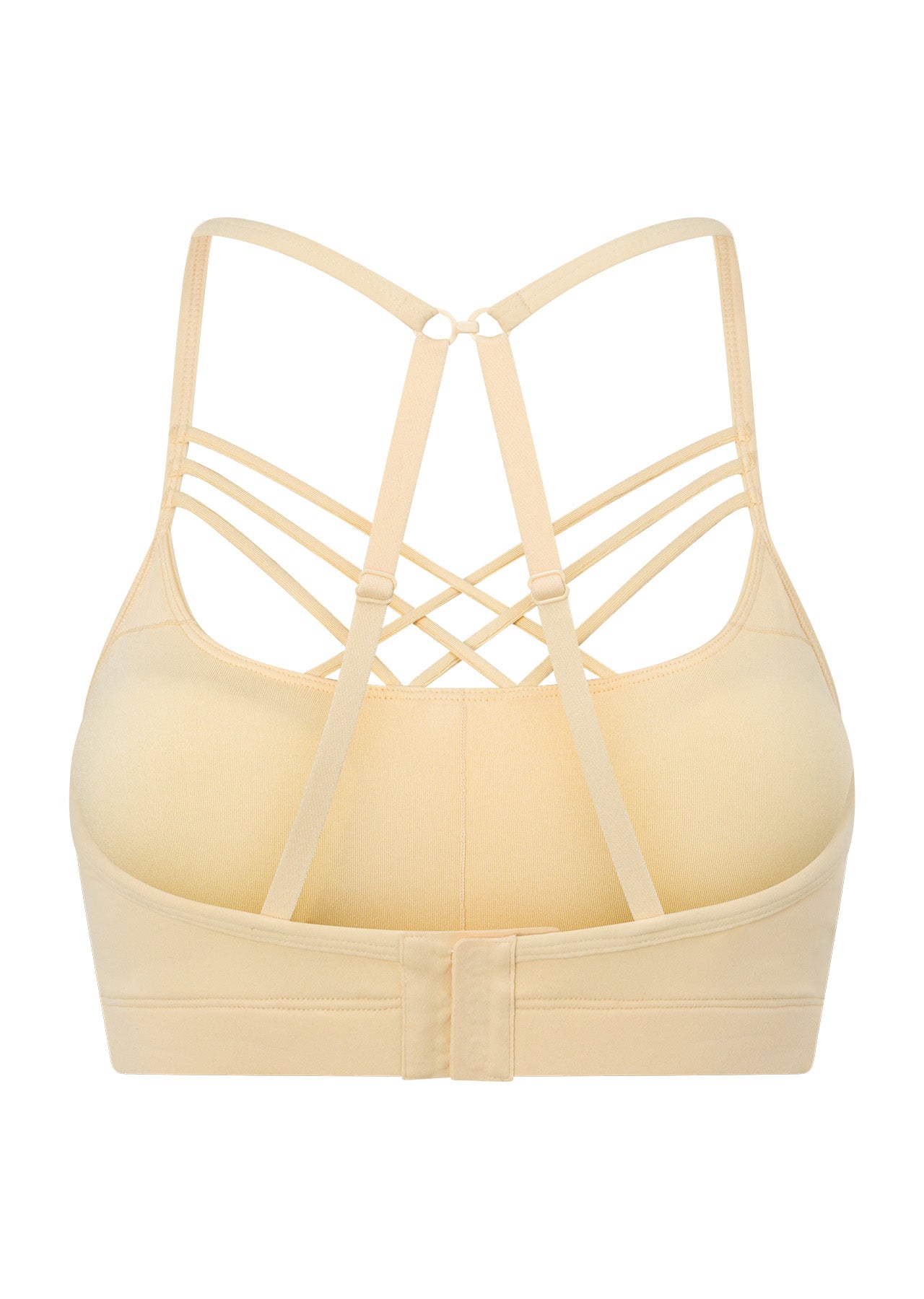Lorna Jane Guru Sports Bra - Buttermilk