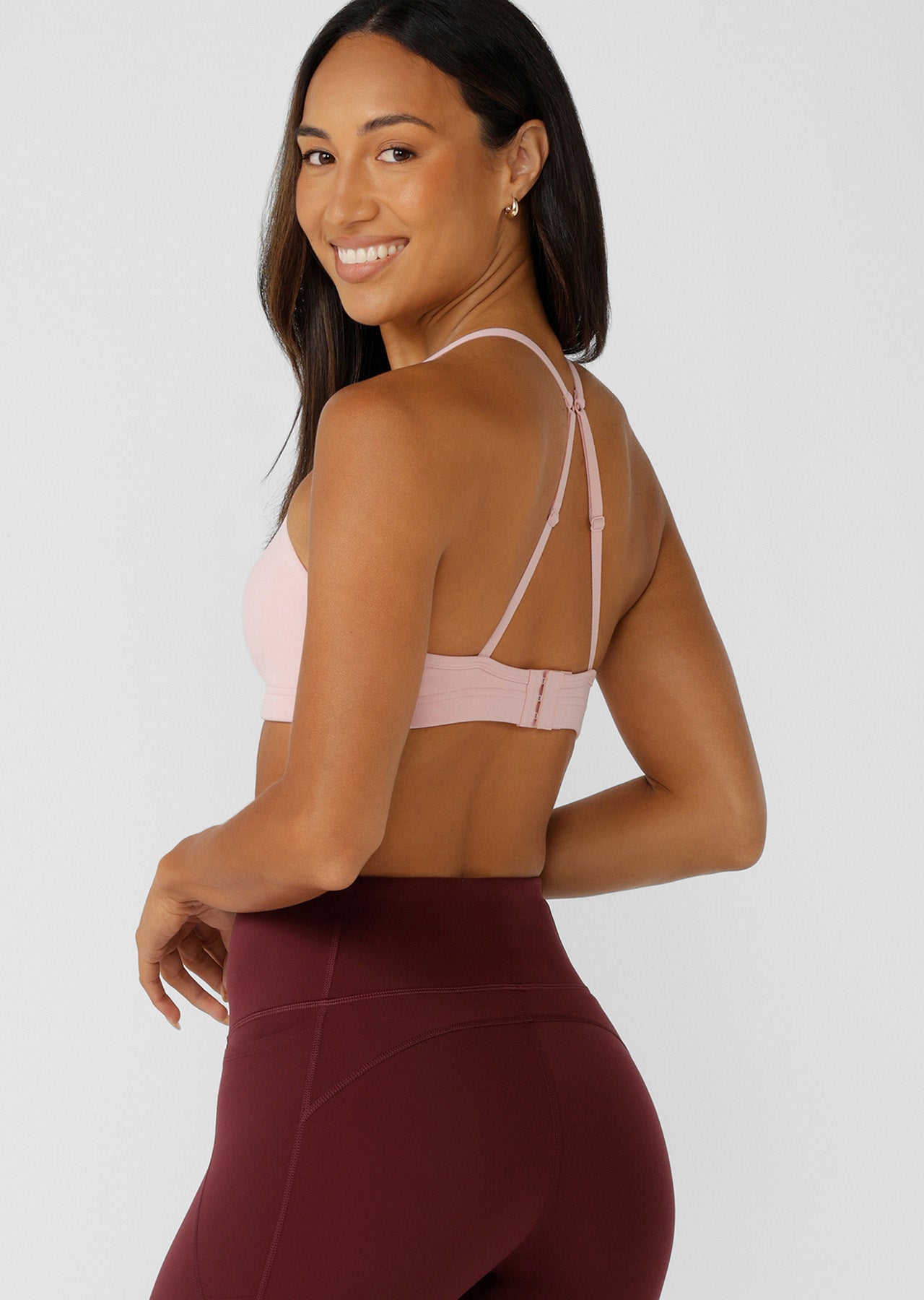 Lorna Jane Limited Edition Sammy Sports Bra - Wisteria Pink