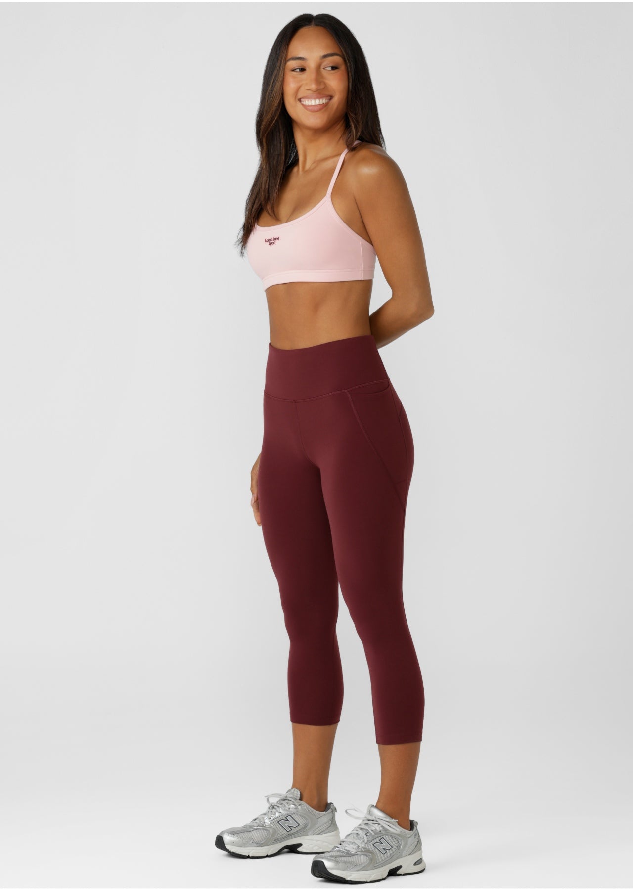 Lorna Jane Limited Edition Sammy Sports Bra - Wisteria Pink