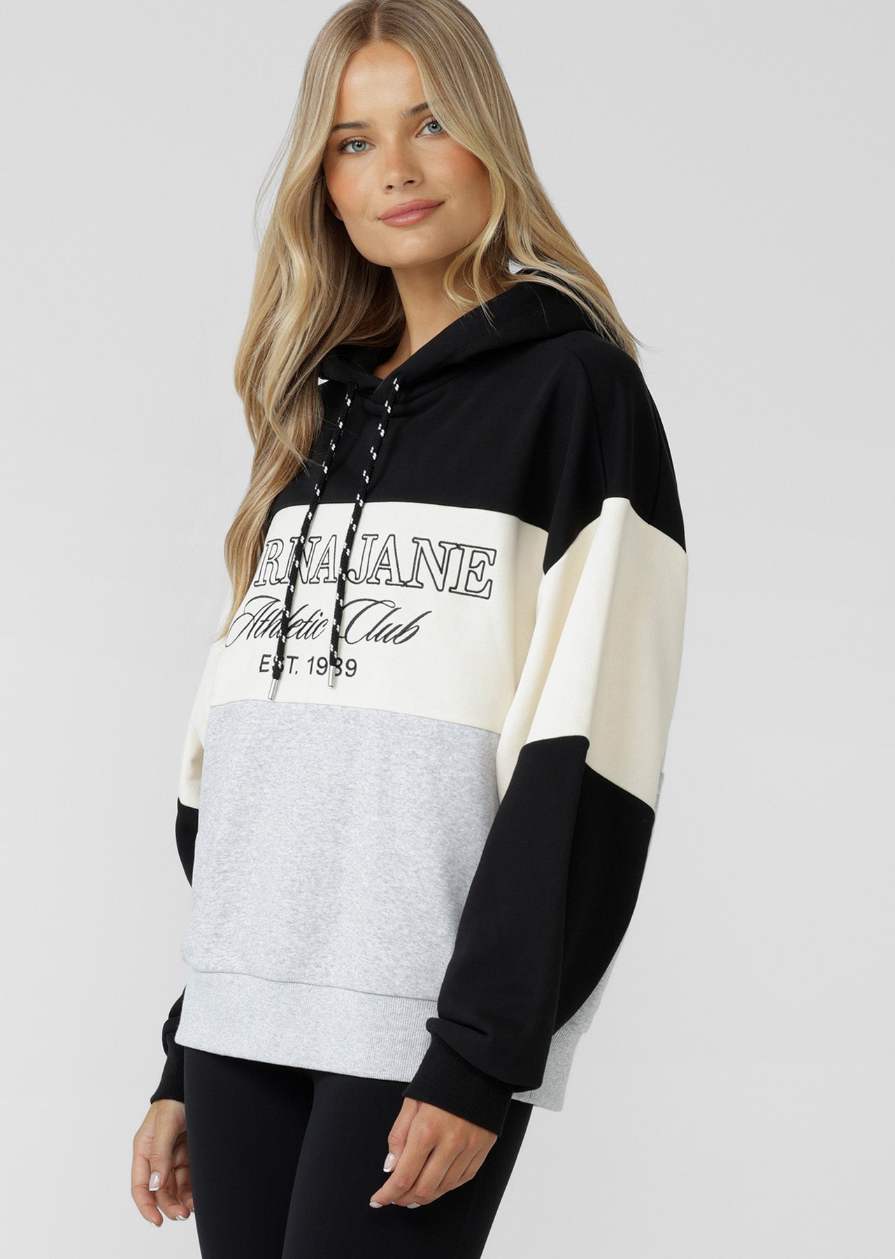 Lorna Jane Luxe Athletics Hoodie - Black Multi