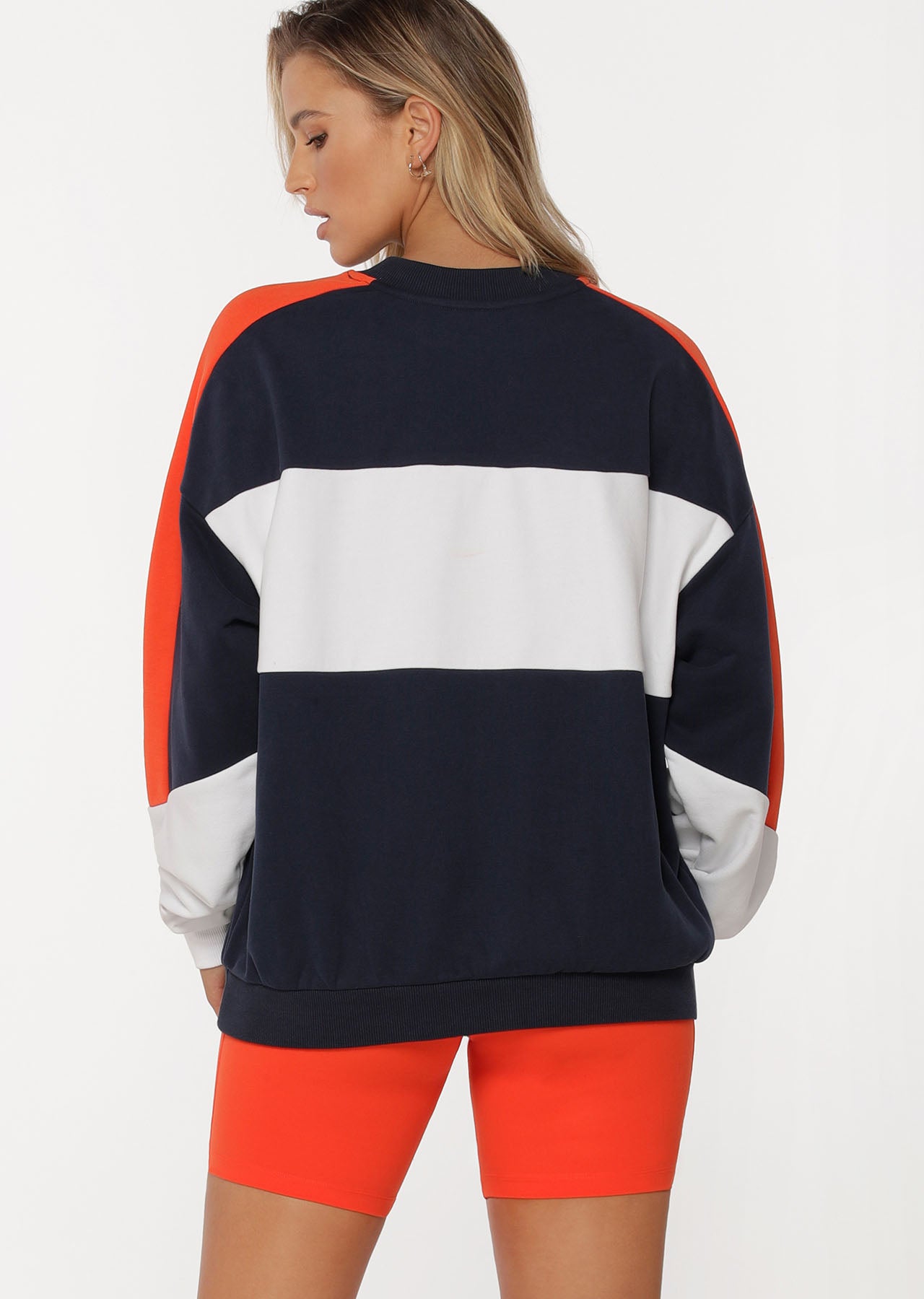 Lorna Jane Vintage Oversized Racer Sweat - Multi