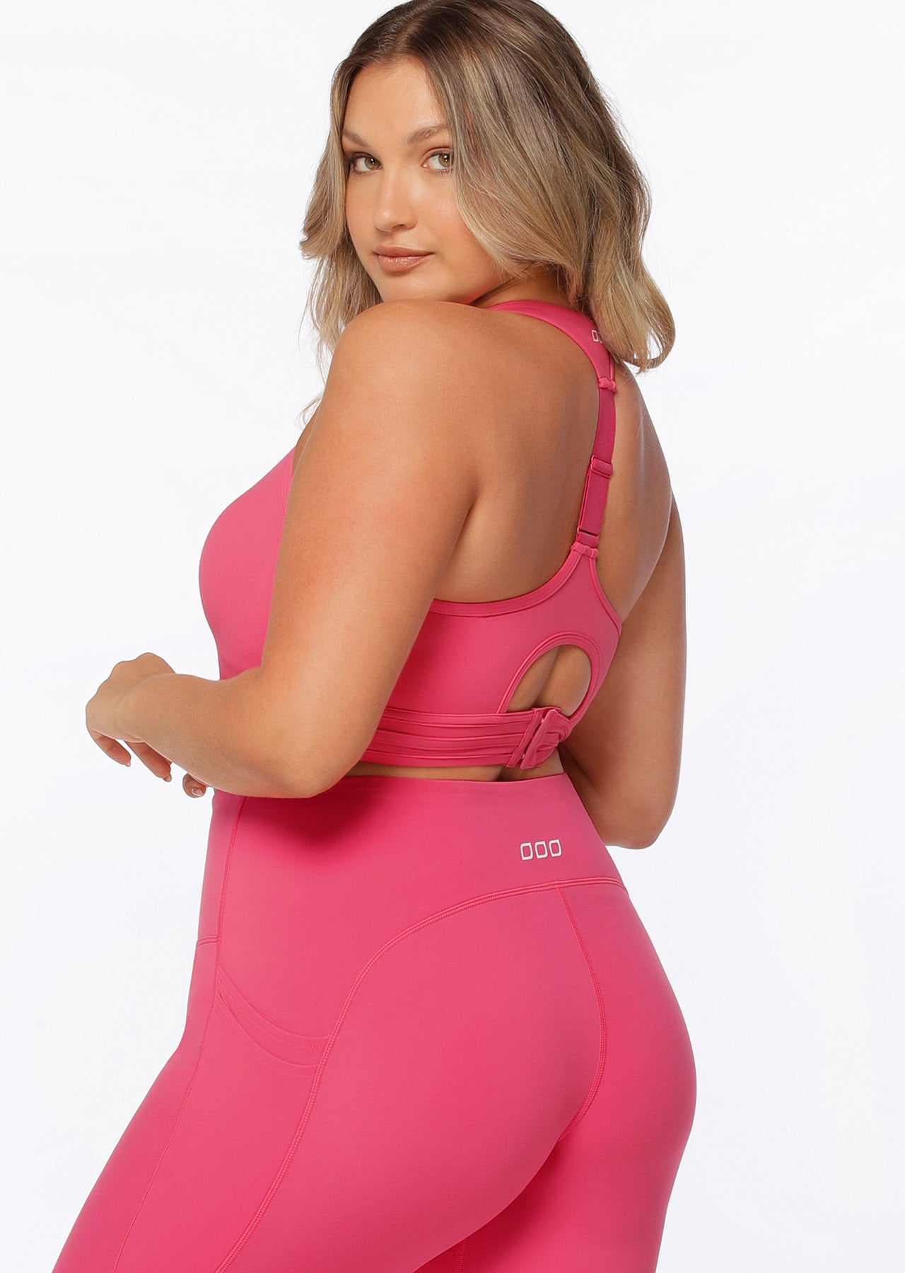 Lorna Jane Be Active Recycled Sports Bra - Rose Pink