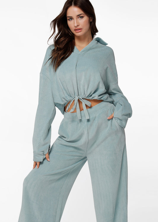 Lorna Jane Corduroy Sweat - Arctic