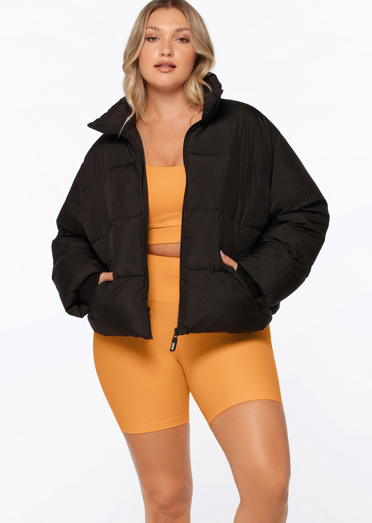 Lorna Jane Weightless Puffer Jacket - Black