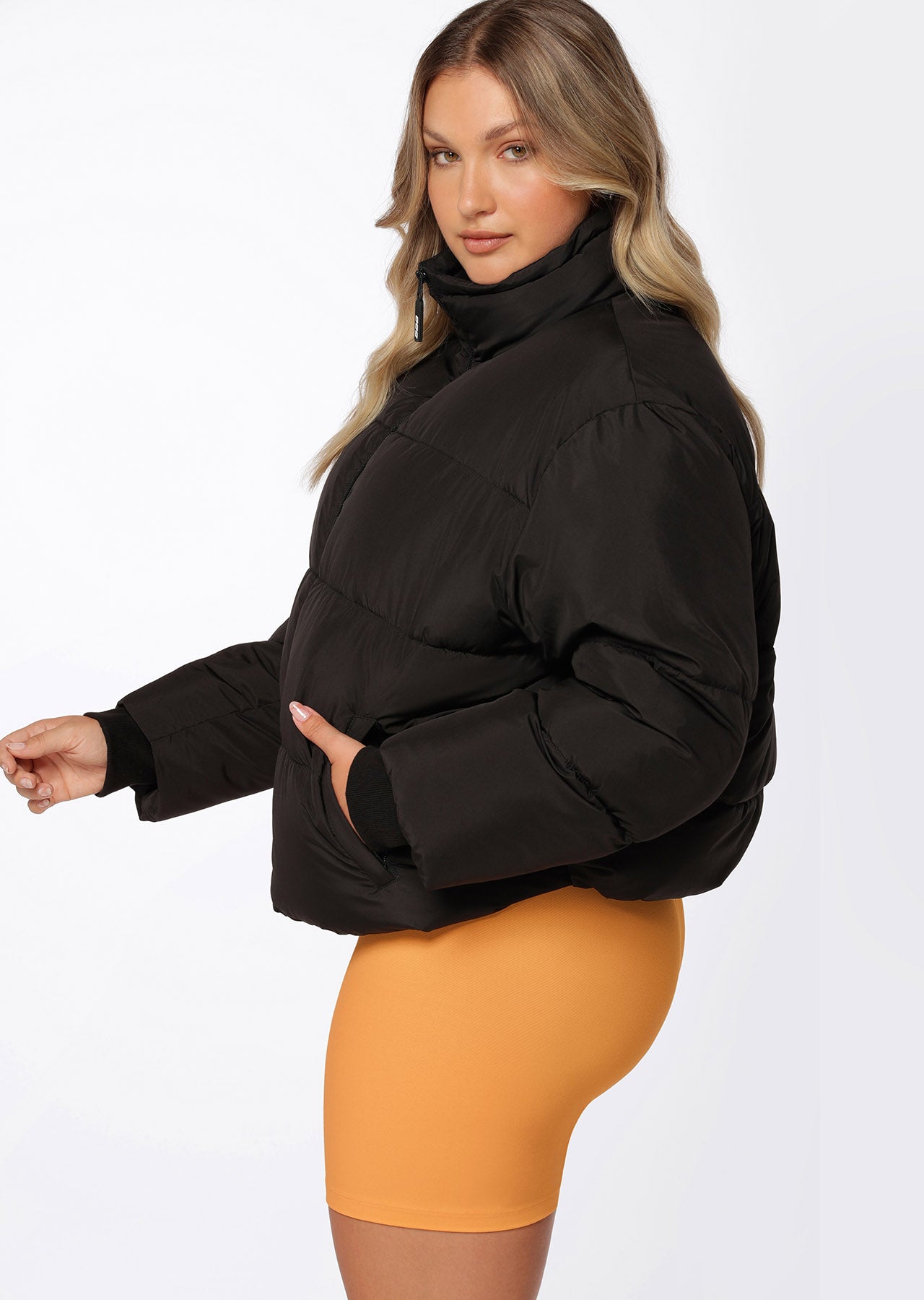 Lorna Jane Weightless Puffer Jacket - Black