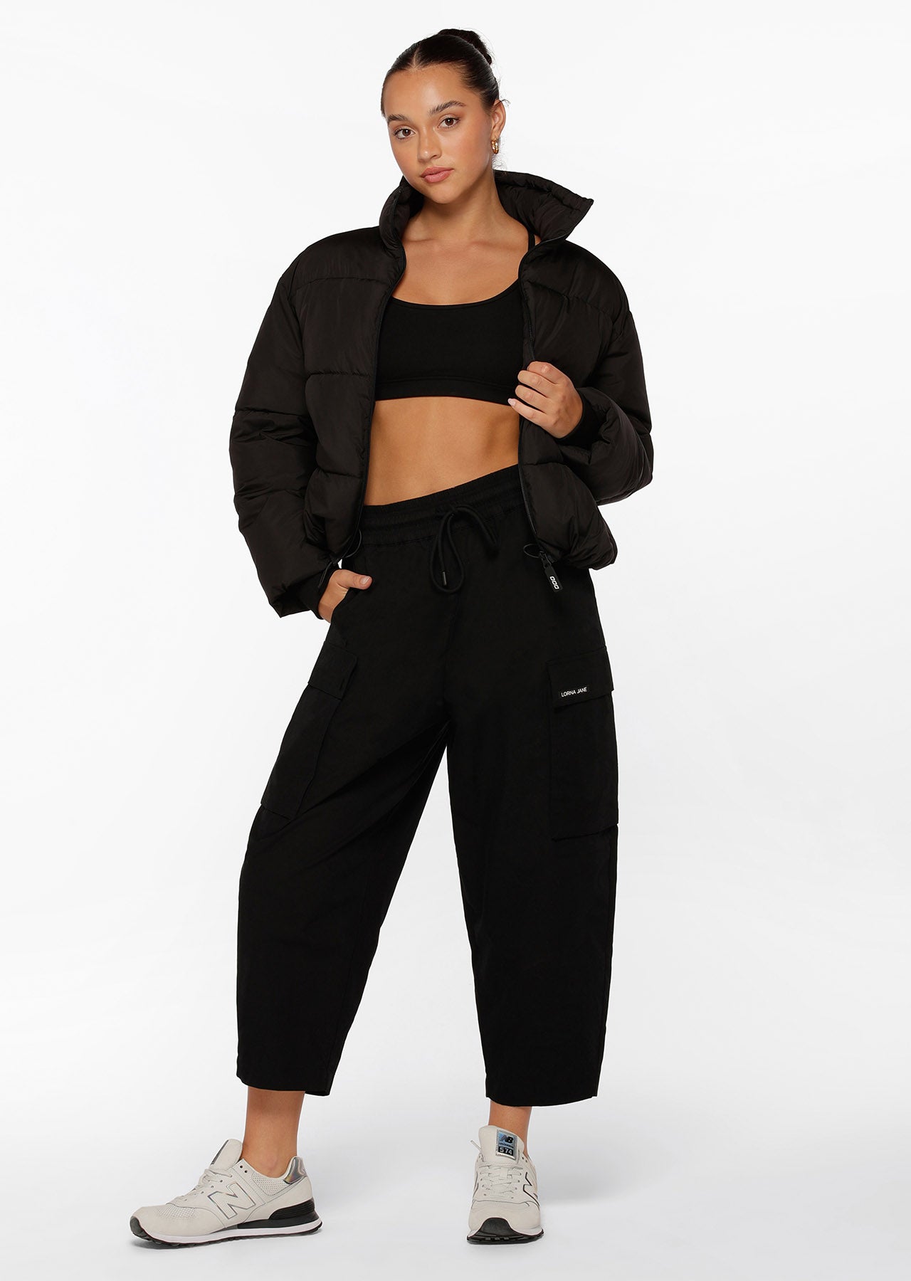 Lorna Jane Weightless Puffer Jacket - Black