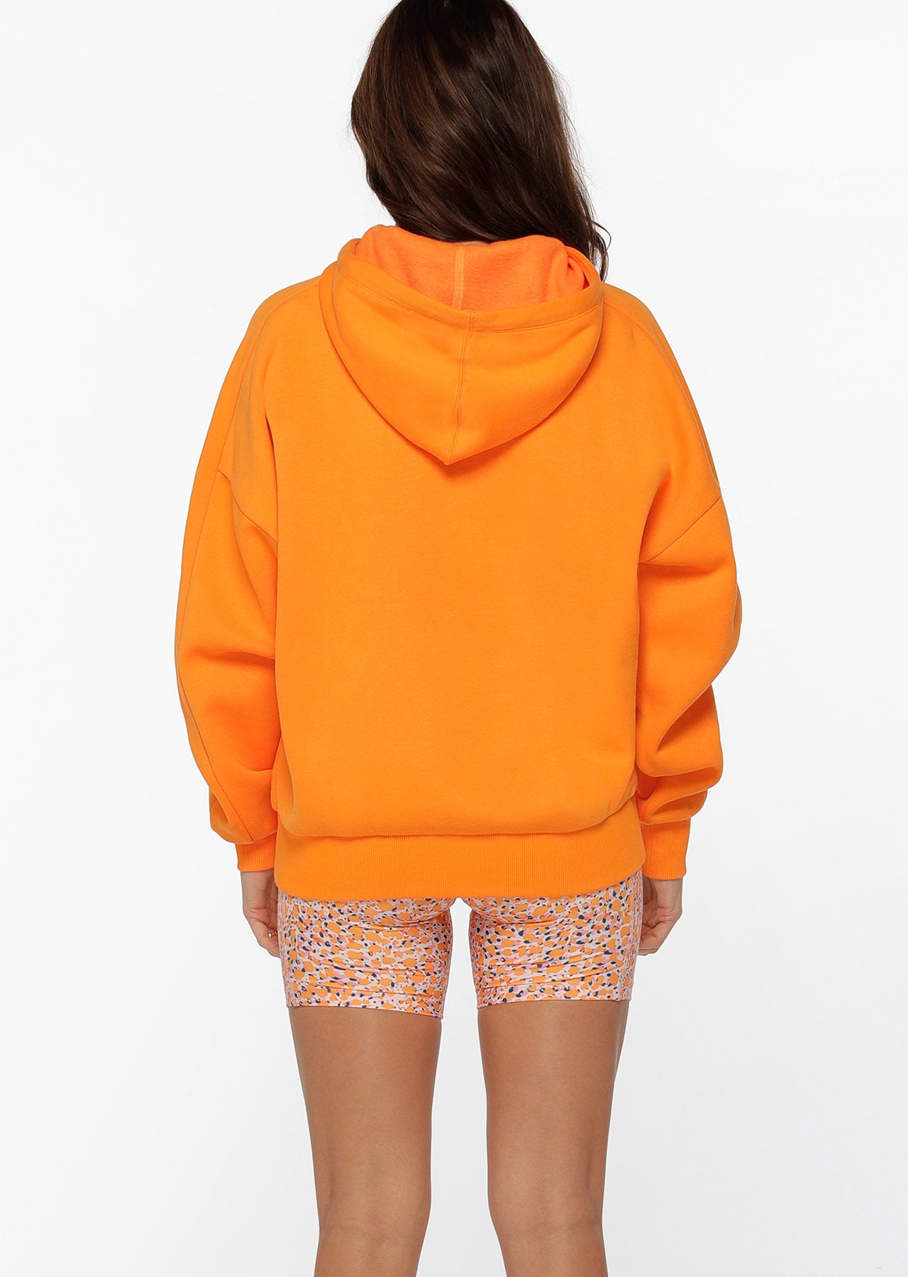 Lorna Jane Benchwarmer Oversized Hoodie - Papaya