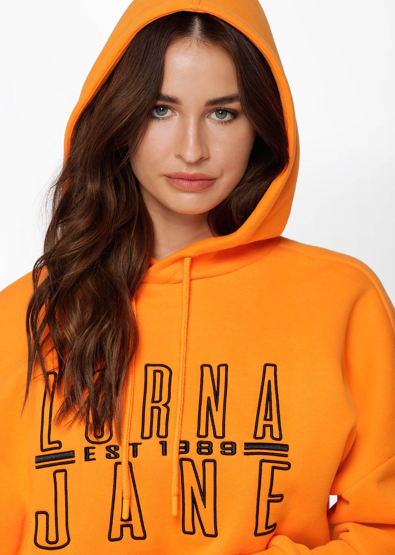 Lorna Jane Benchwarmer Oversized Hoodie - Papaya