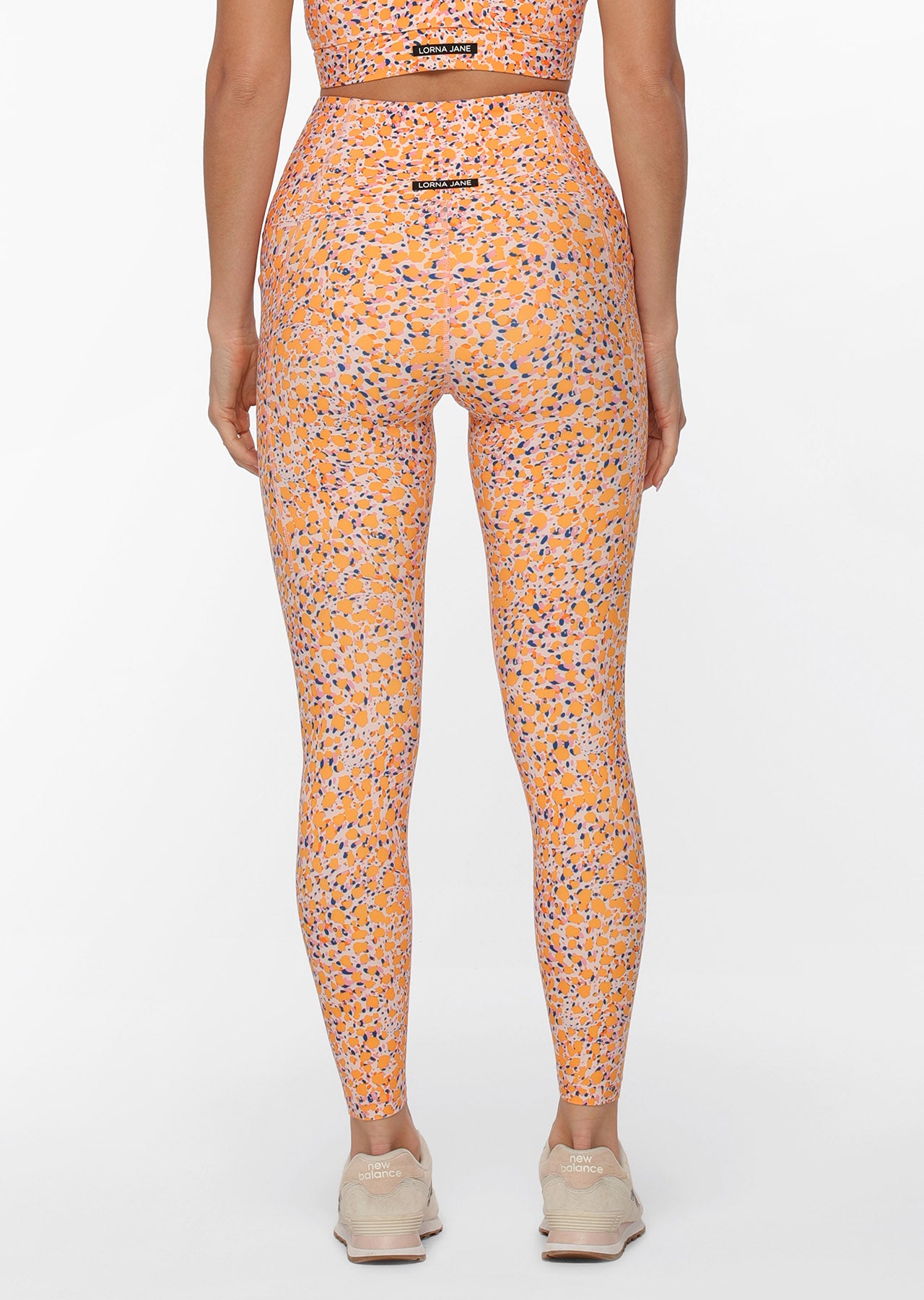 Lorna Jane Battle Cat Phone Pocket Ankle Biter Leggings - Battle Cat Print