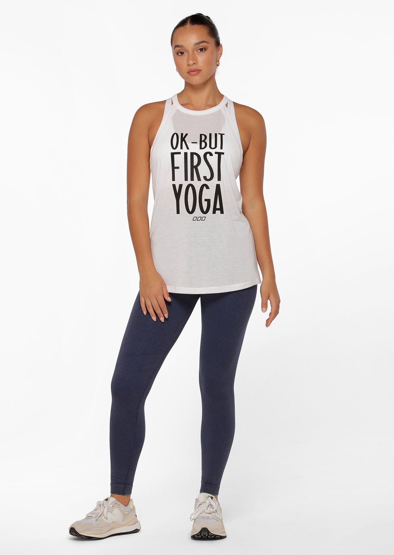 Lorna Jane Always Yoga Tank - White