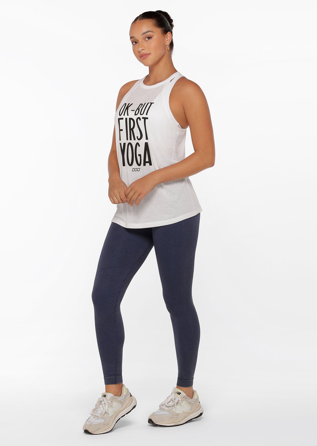 Lorna Jane Always Yoga Tank - White