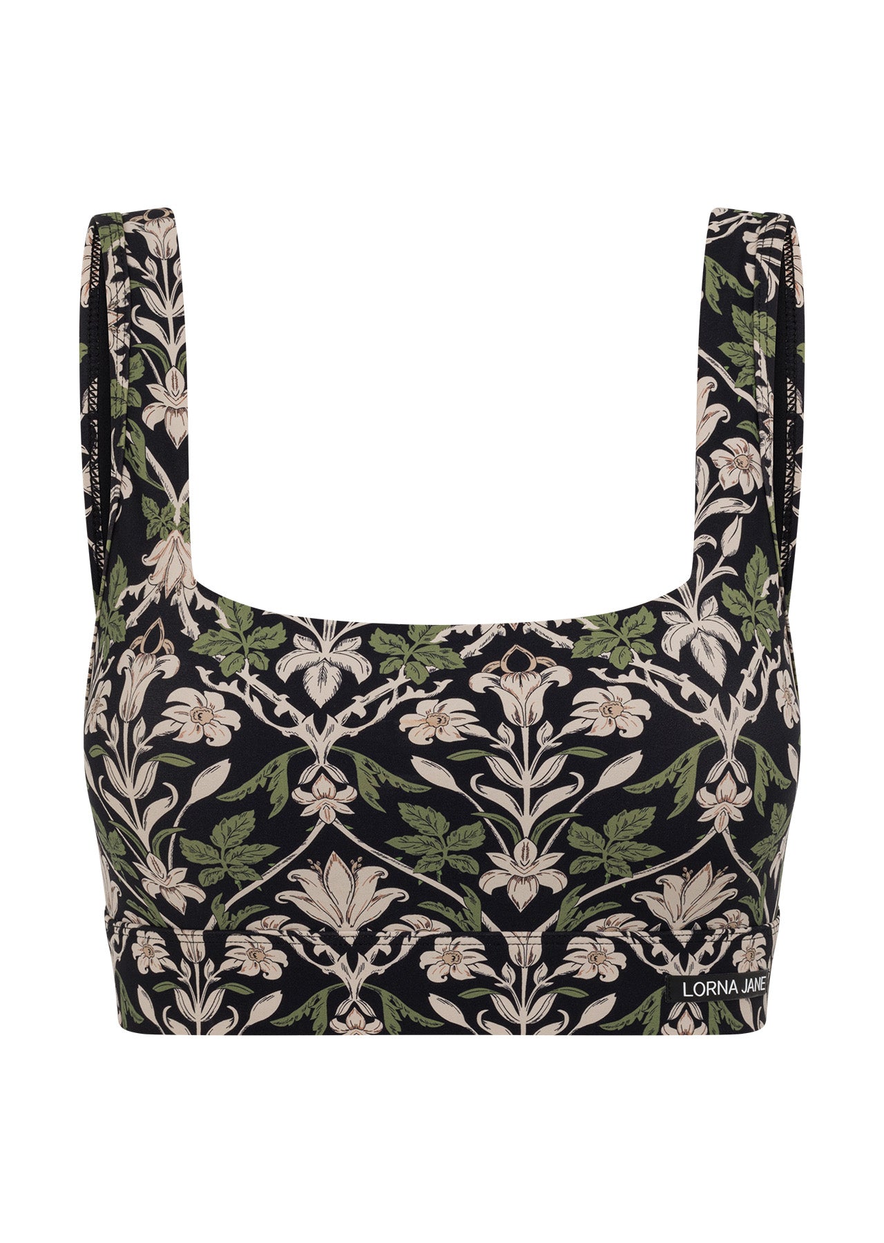 Lorna Jane Botanical Sports Bra - Collegiate Floral Print