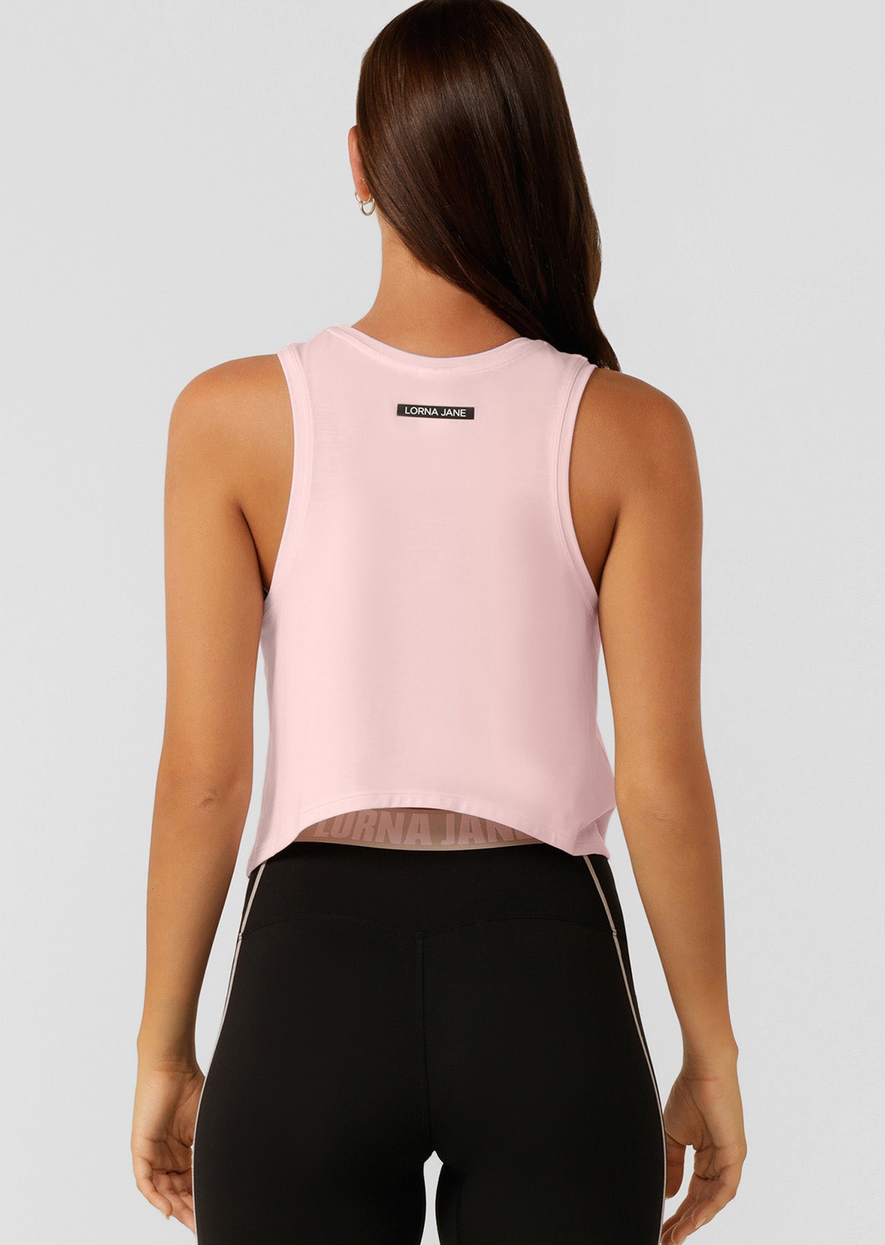 Lorna Jane Break Line Active Tank - Pale Peony