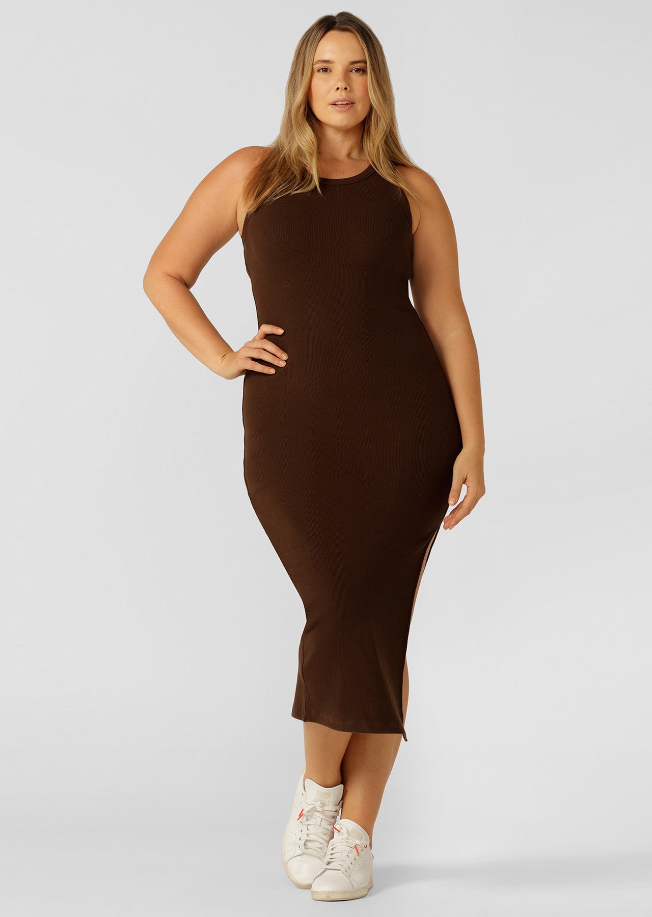 Lorna Jane On The Move Maxi Dress - Espresso