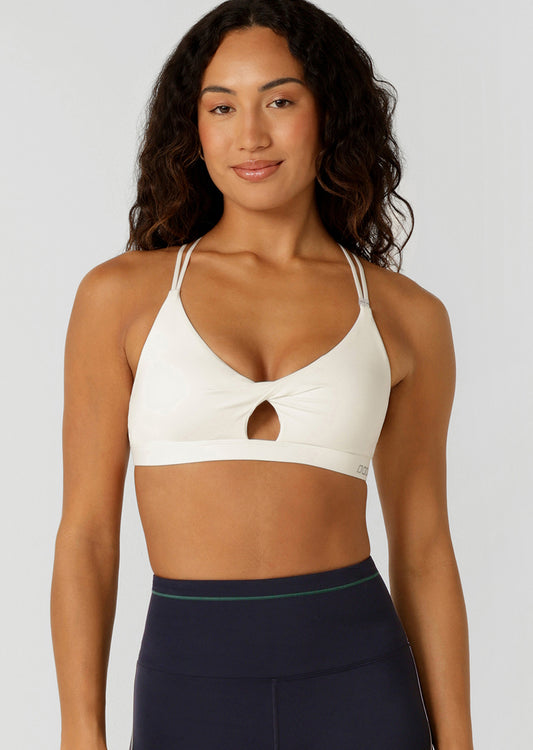 Lorna Jane Eternity All Day Support Sports Bra - Porcelain