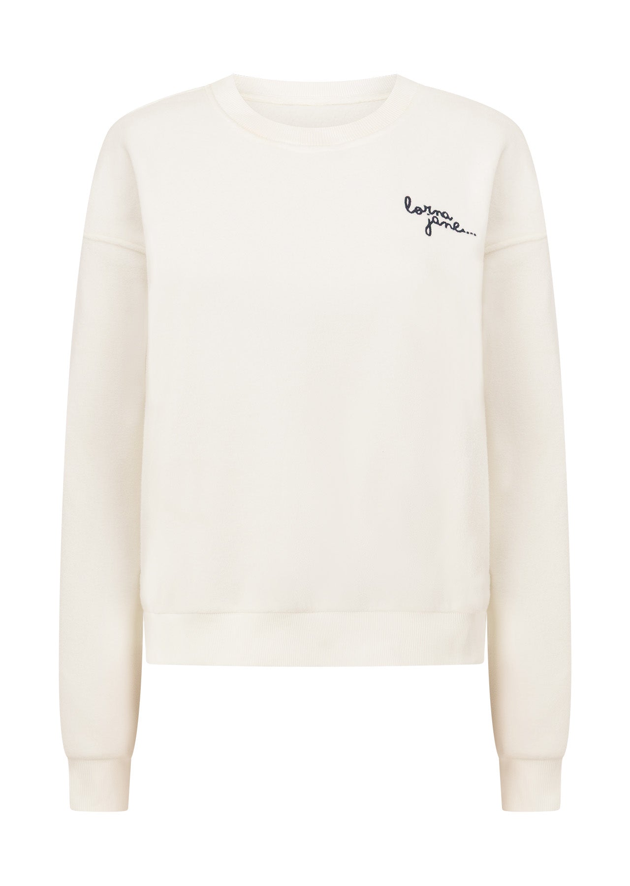Lorna Jane Cosy Lounge Sweatshirt - Porcelain