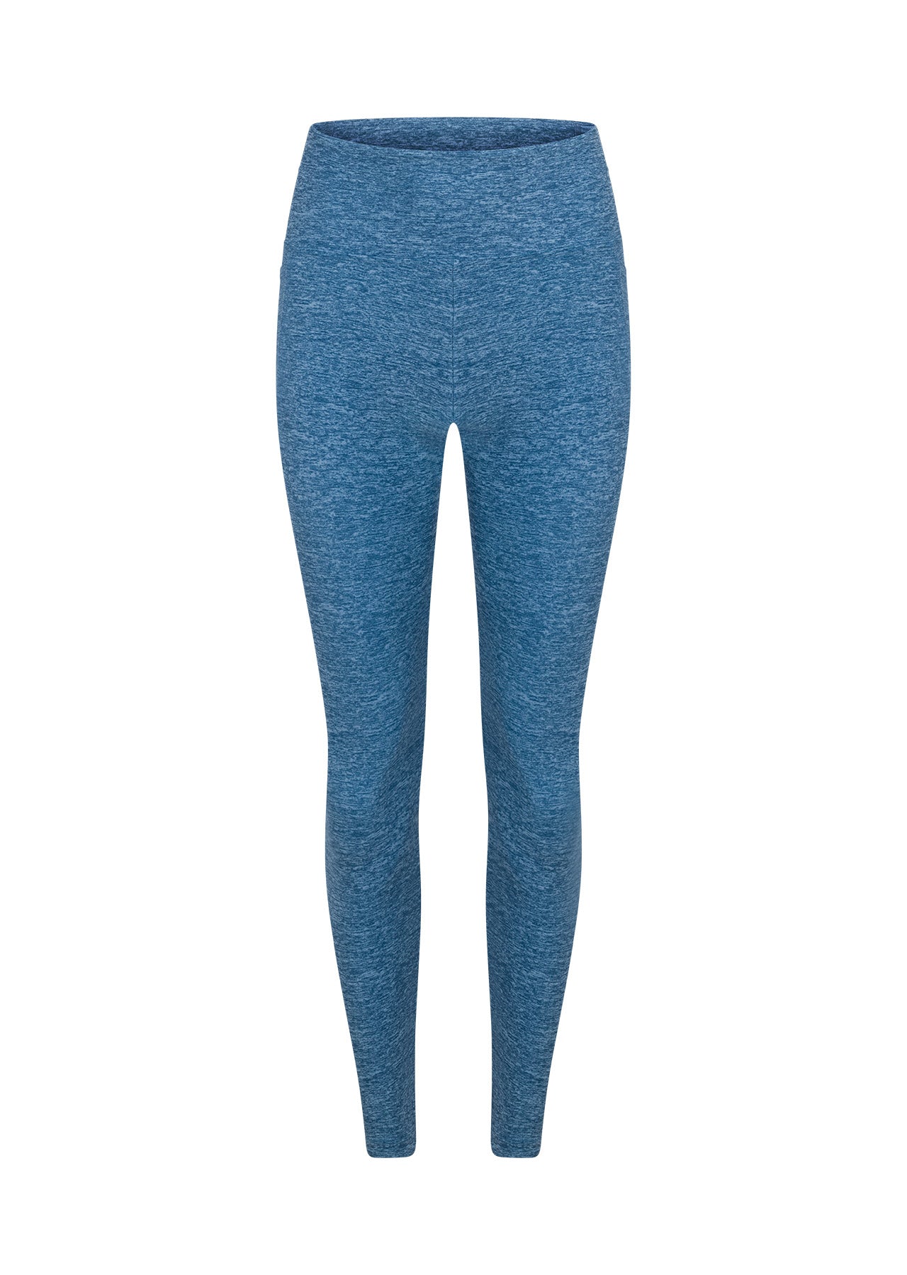 Lorna Jane Amy Phone Pocket Ankle Biter Leggings - Washed Out Blue Marl Print