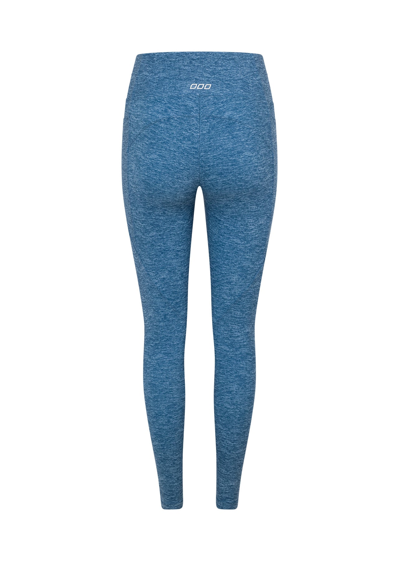 Lorna Jane Amy Phone Pocket Ankle Biter Leggings - Washed Out Blue Marl Print