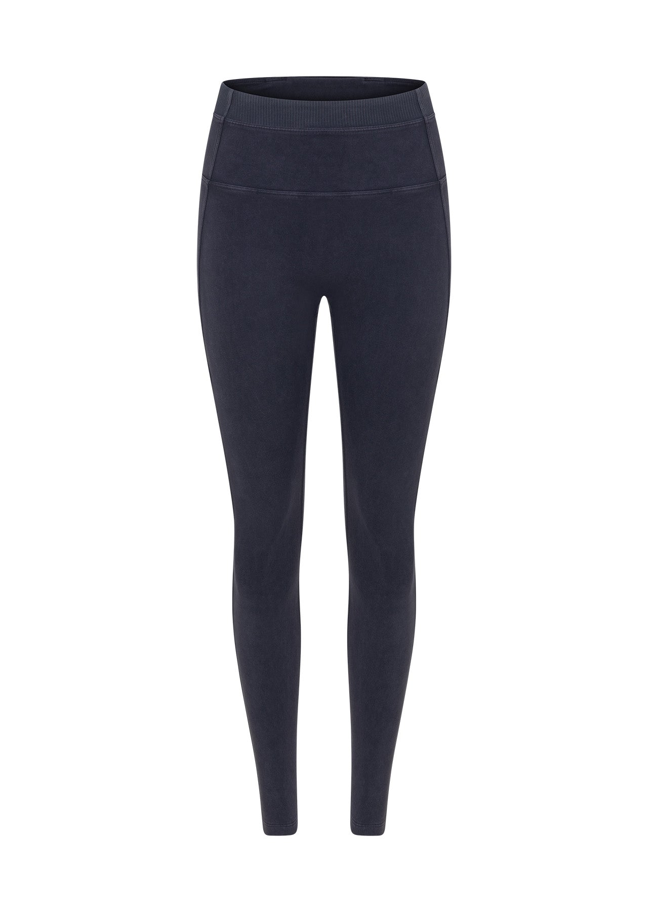 Lorna Jane Weekender Washed Full Length Pocket Leggings - Washed Midnight Blue