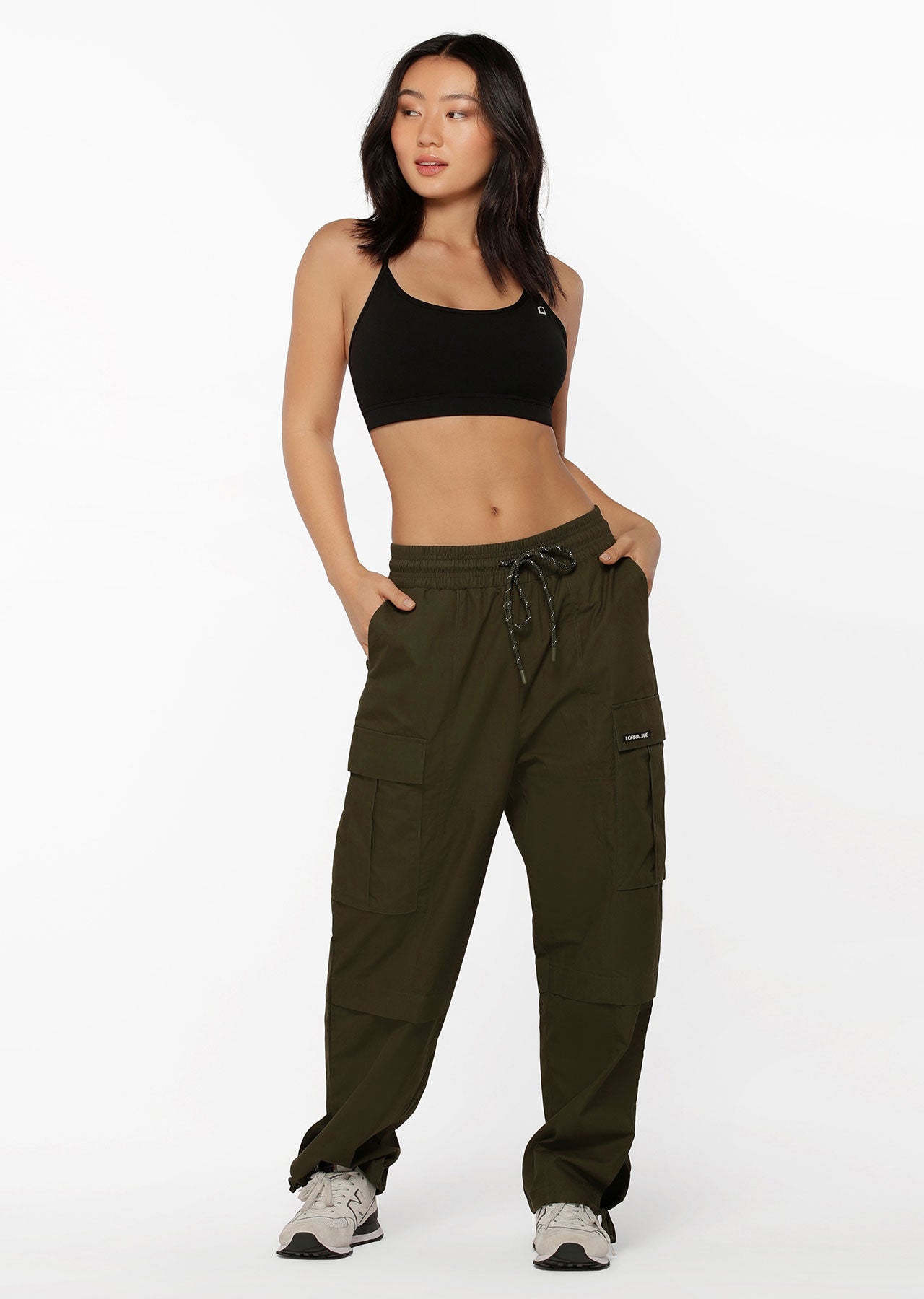 Lorna Jane Athleisure Cargo Pant - Luxury Green