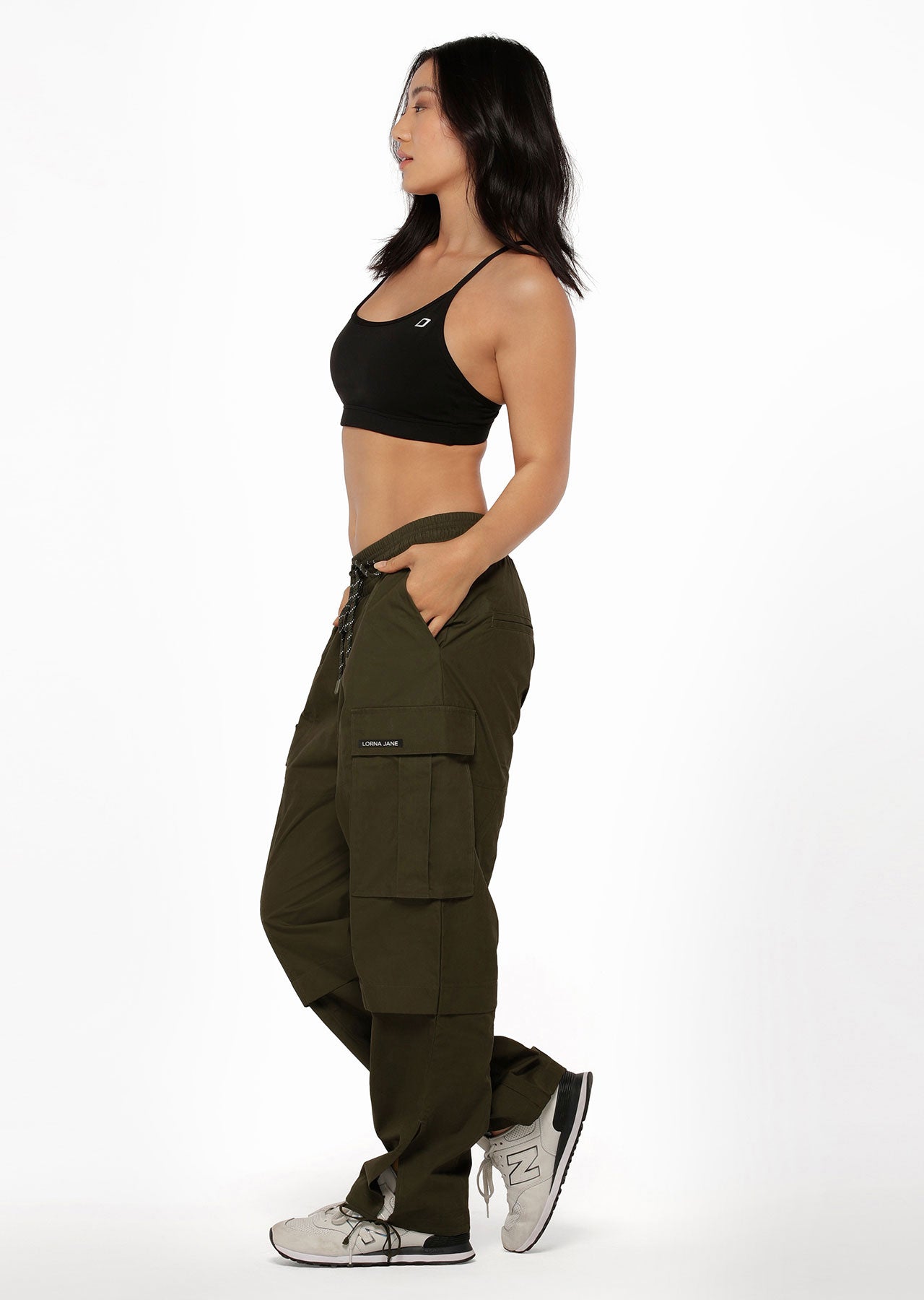 Lorna Jane Athleisure Cargo Pant - Luxury Green