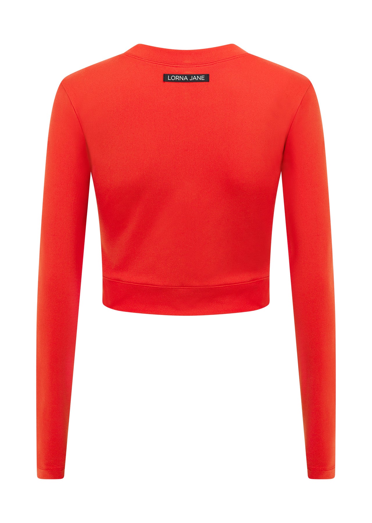 Lorna Jane Victorious Active Long Sleeve Top - Hot Tomato