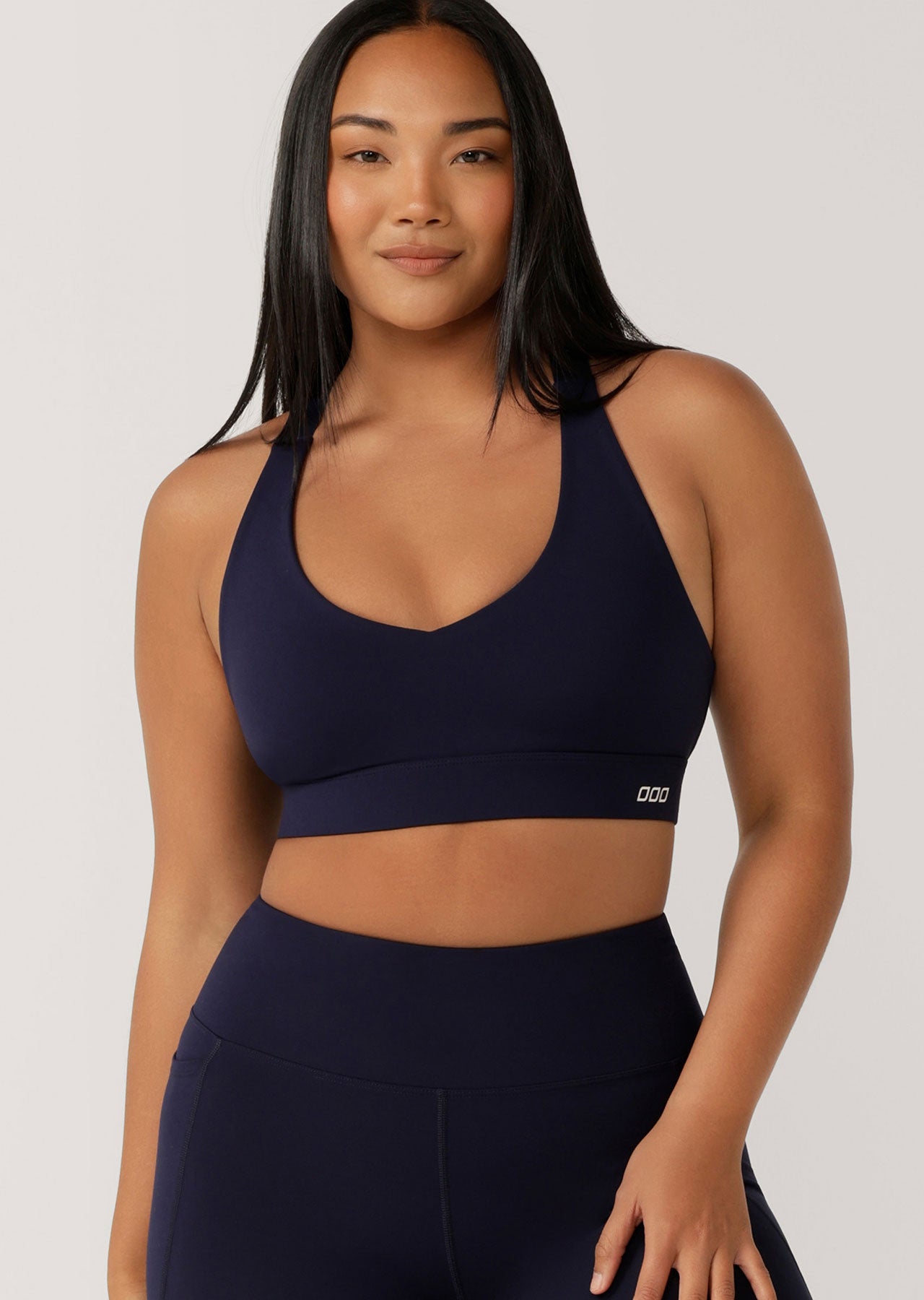 Lorna Jane Amy Sports Bra - French Navy