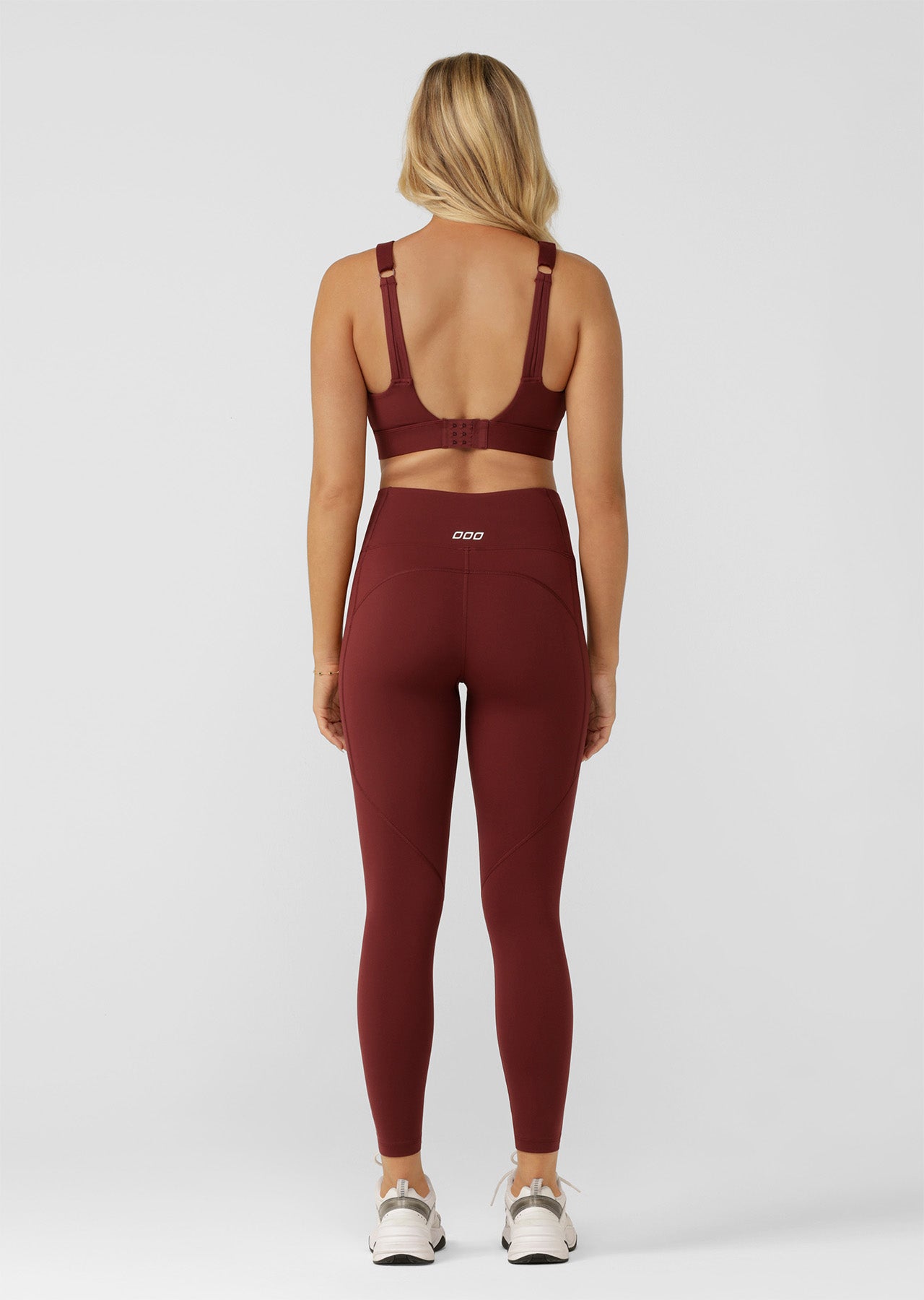 Lorna Jane Amy Sports Bra - Maroon