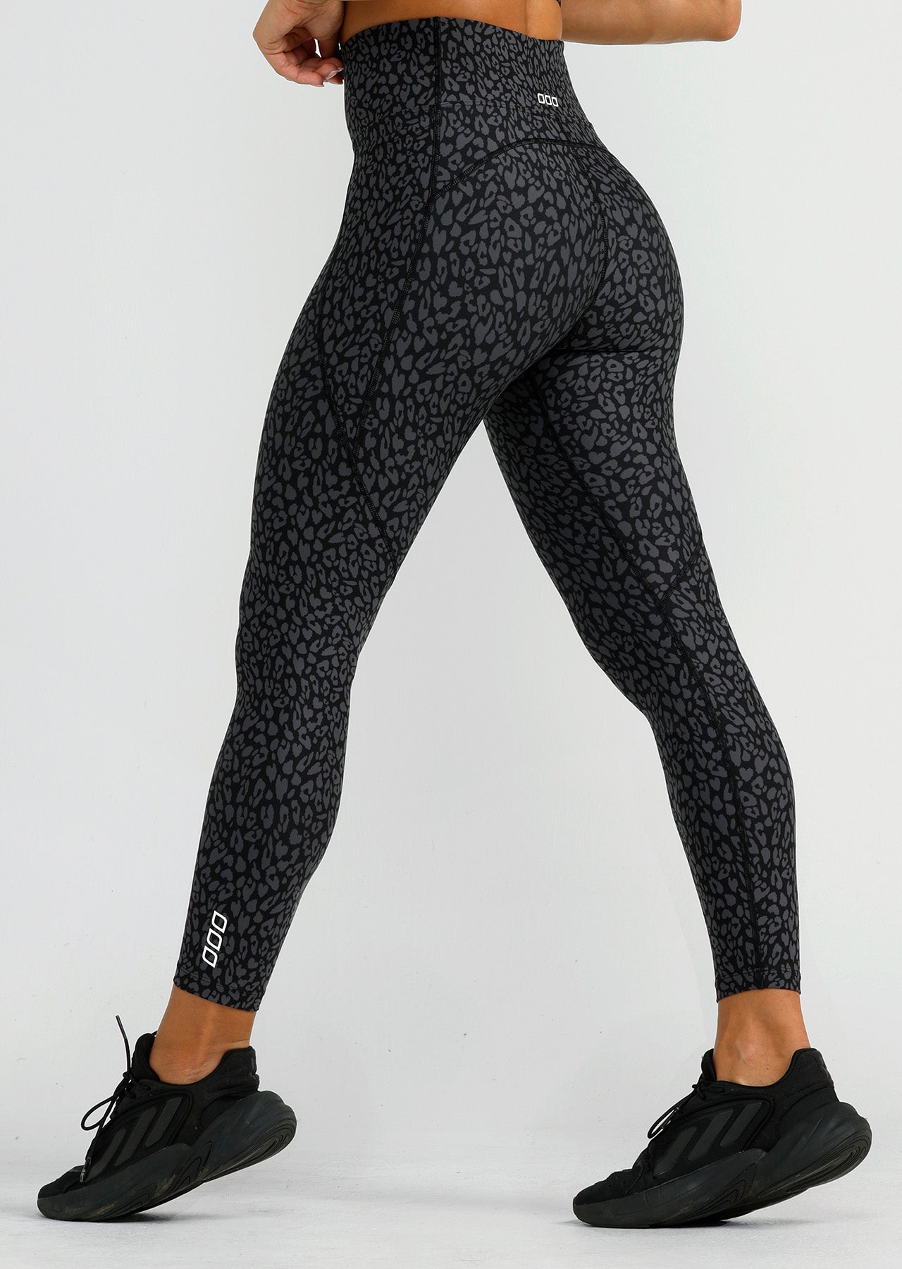 Lorna Jane Amy Phone Pocket Ankle Biter Tech Leggings - Incognito Animal Print