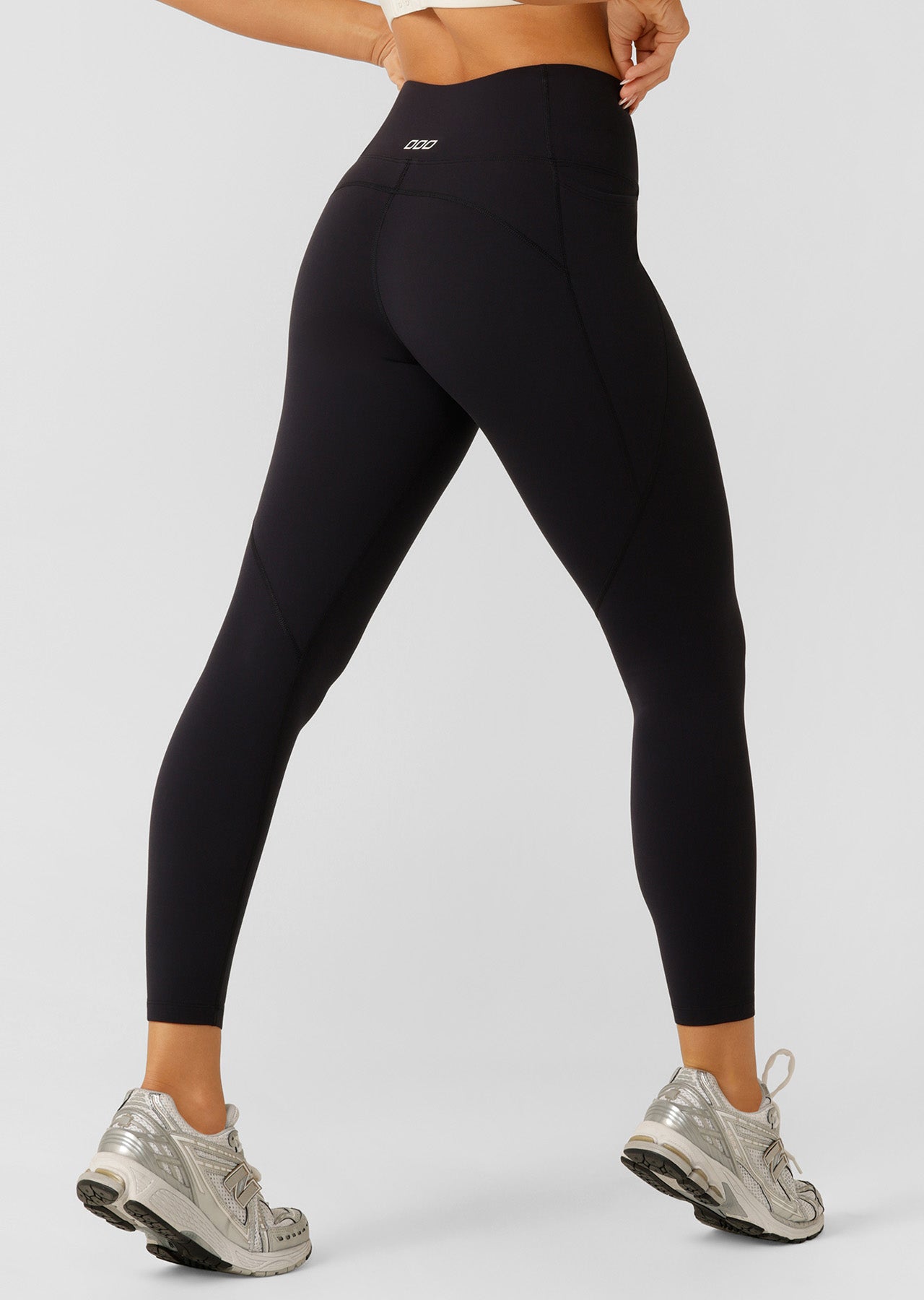 Lorna Jane Amy No Ride Phone Pocket Ankle Biter Tech Leggings - Midnight Blue