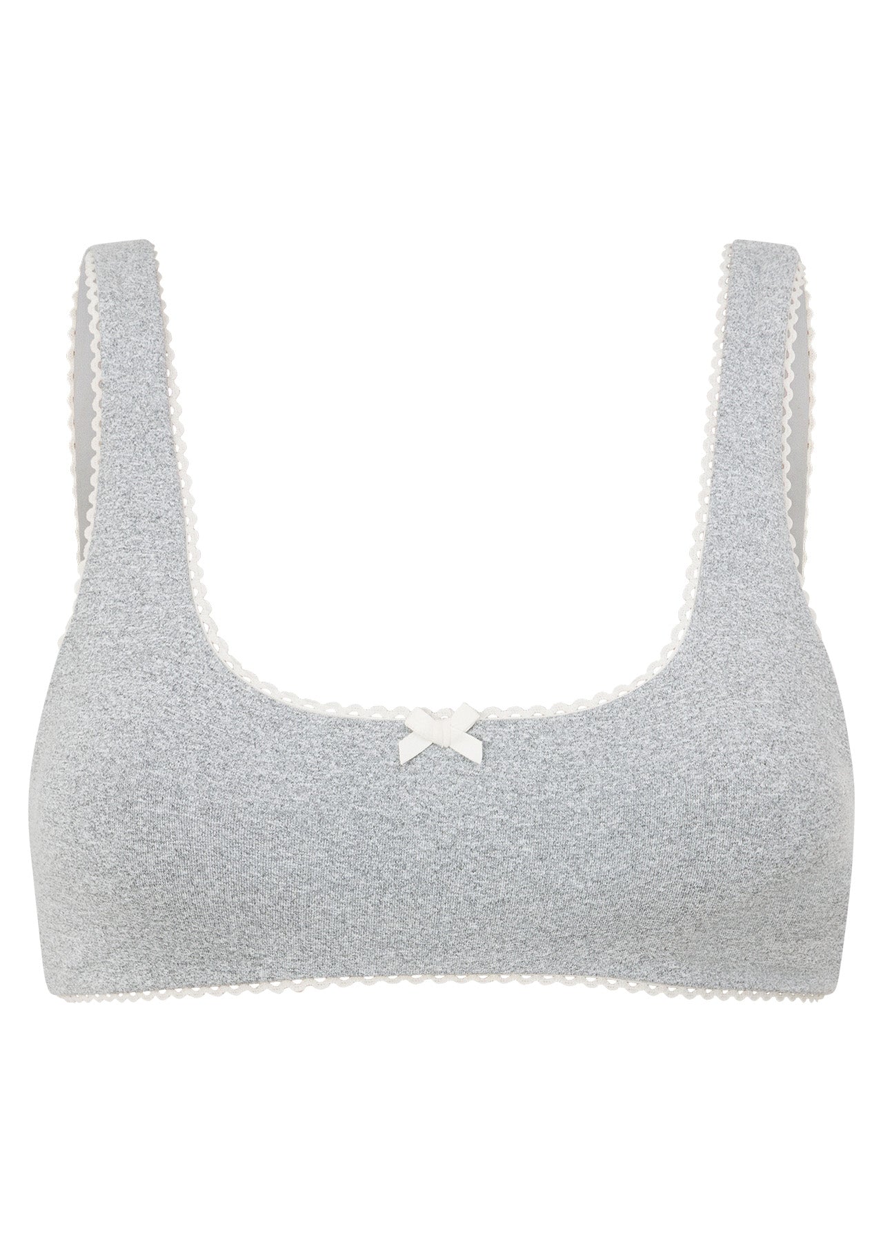 Lorna Jane Rest Days Lounge Bralette - Grey Marl