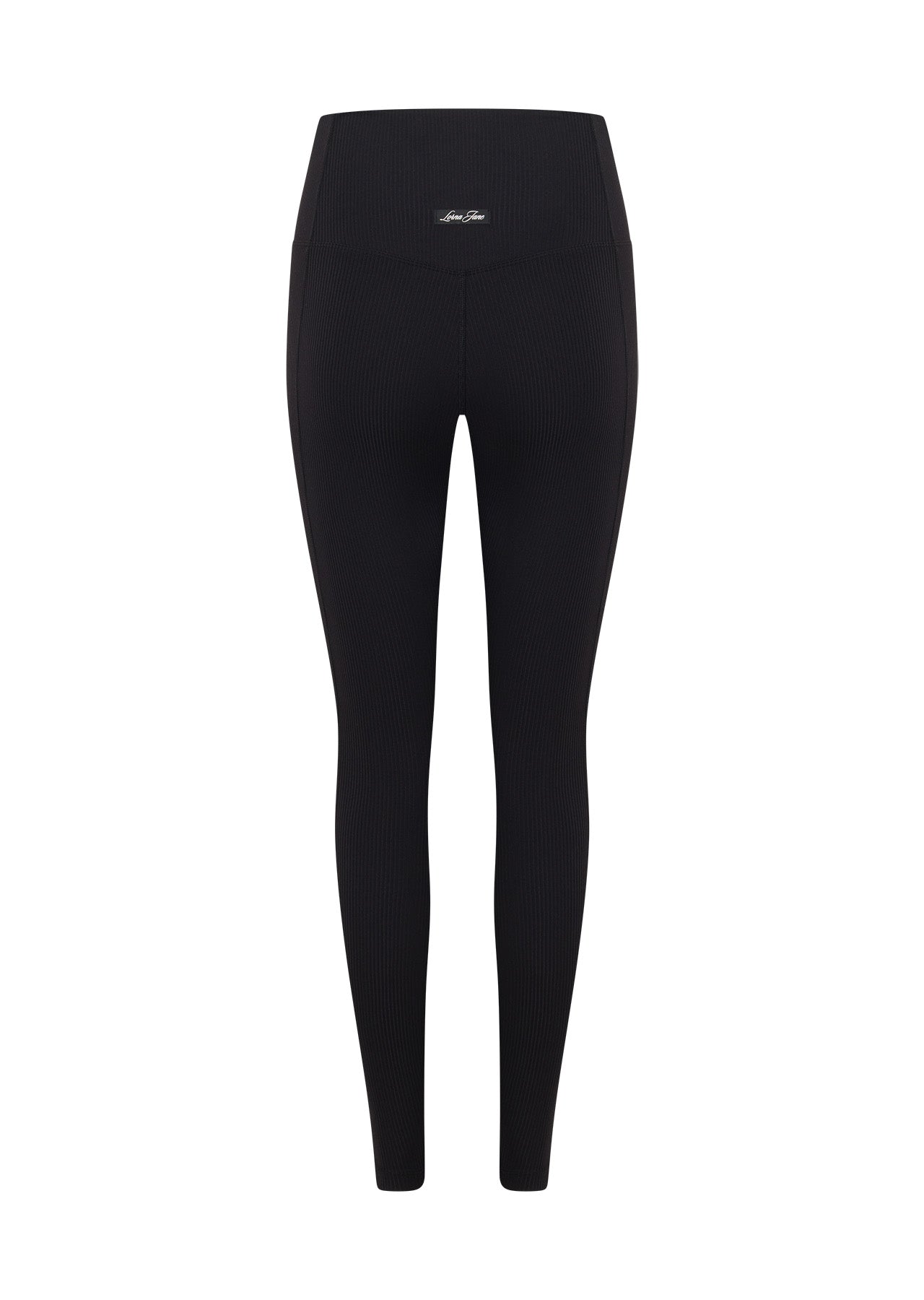 Lorna Jane Irresistible Rib Full Length Leggings - Black