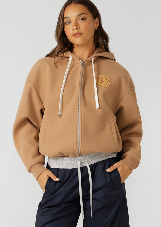 Lorna Jane Carpe Diem Jacket - Biscuit