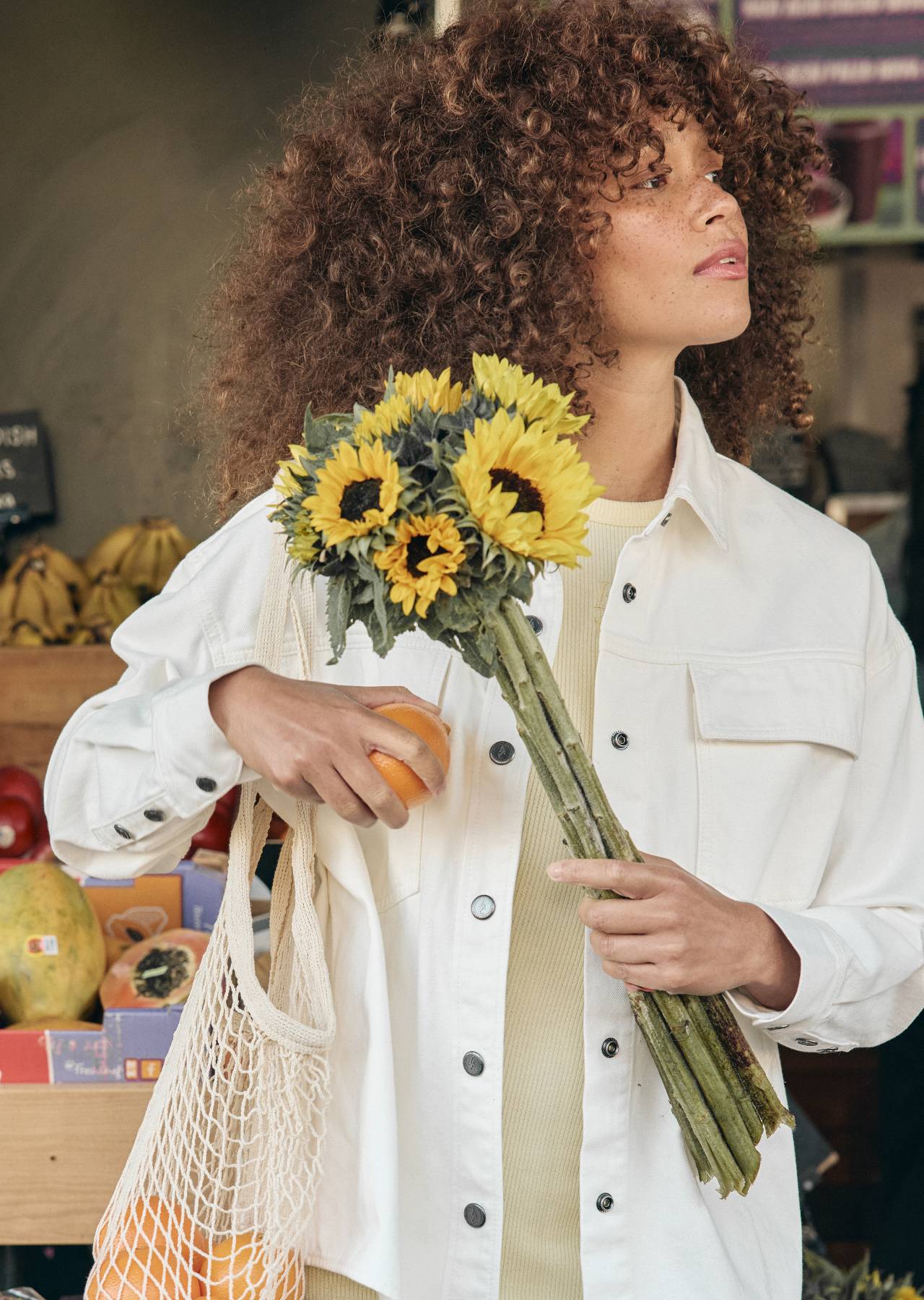 Lorna Jane LJC Utility Pocket Jacket - Cream