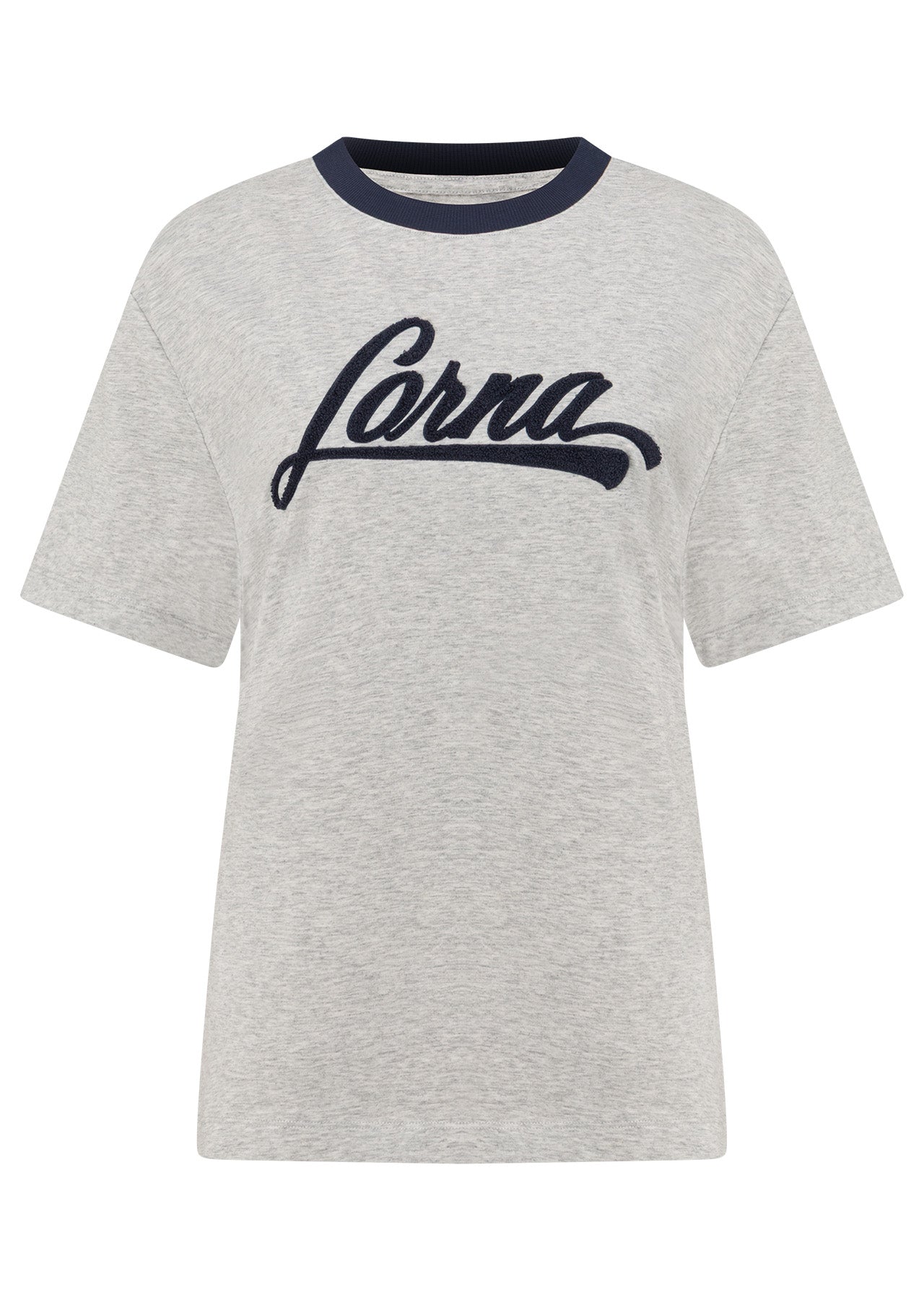Lorna Jane Lorna Cheer Relaxed T-Shirt - Grey Marl