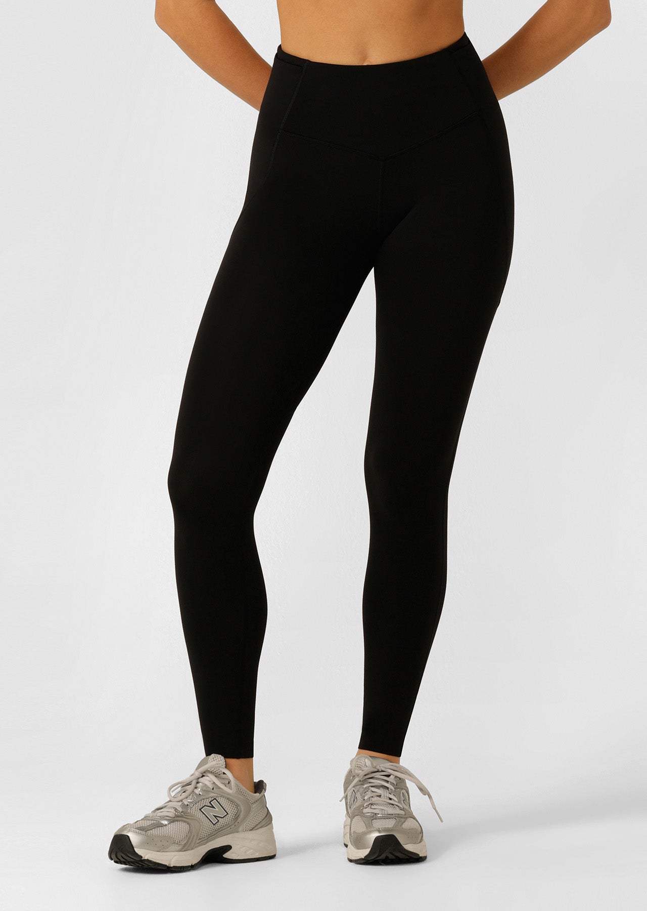 Lorna Jane Booty Lift And Support Pocket Full Length Leggings - Recycled Black