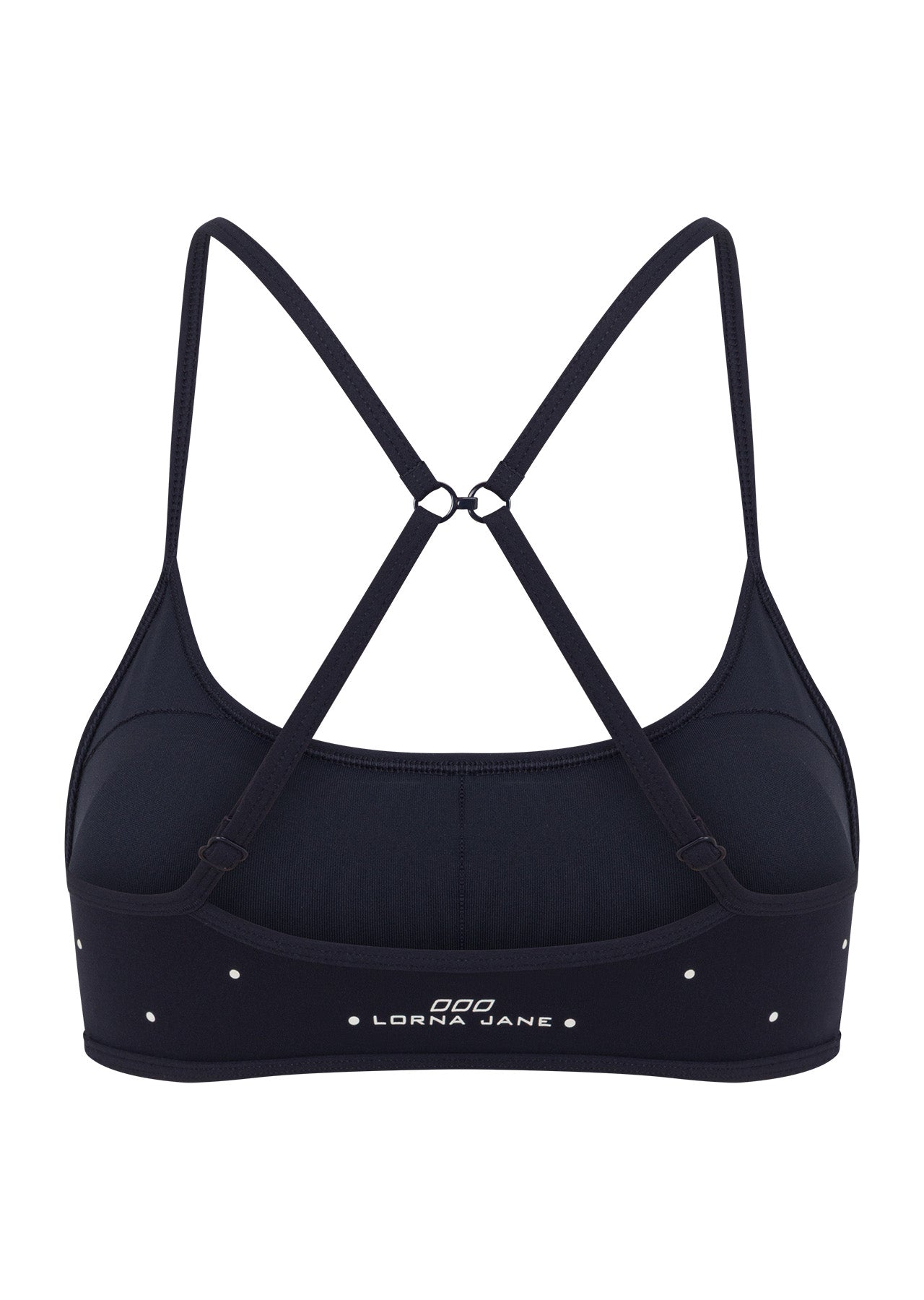 Lorna Jane Shine On All Day Sports Bra - Polka Dot Print